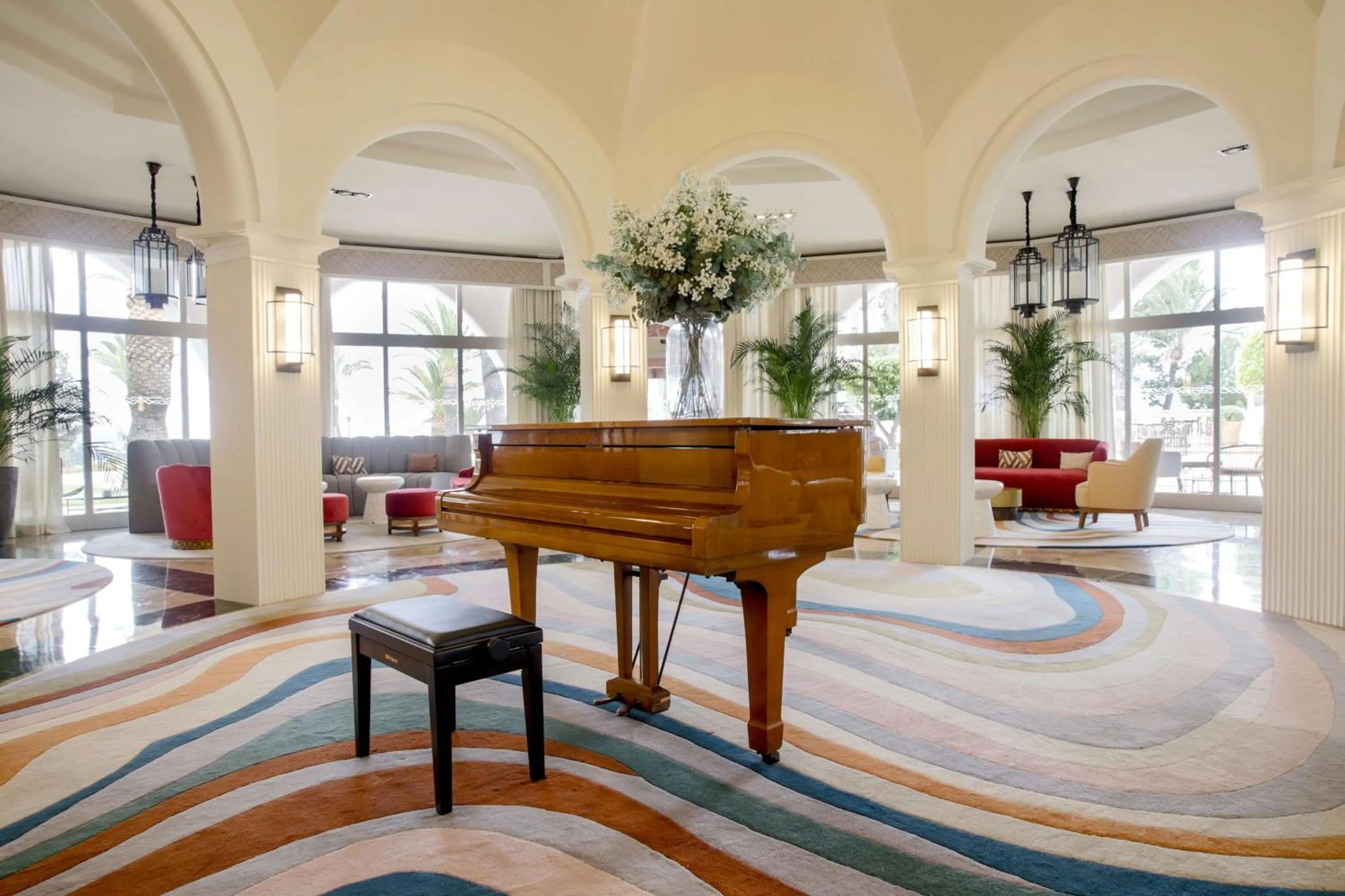 Lobby or reception in Hilton Mallorca Galatzo