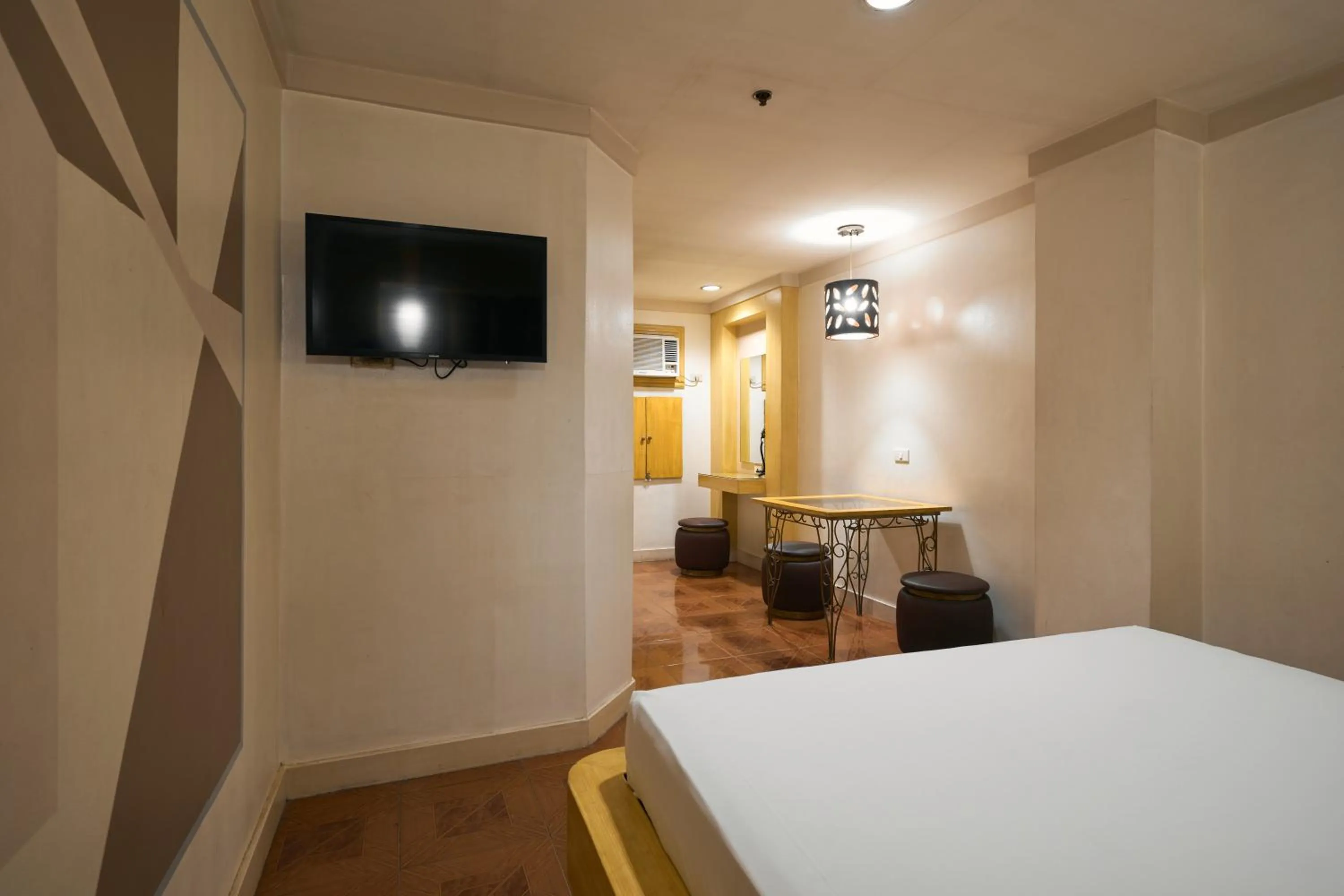 Bedroom, Bed in Victoria Court Malabon