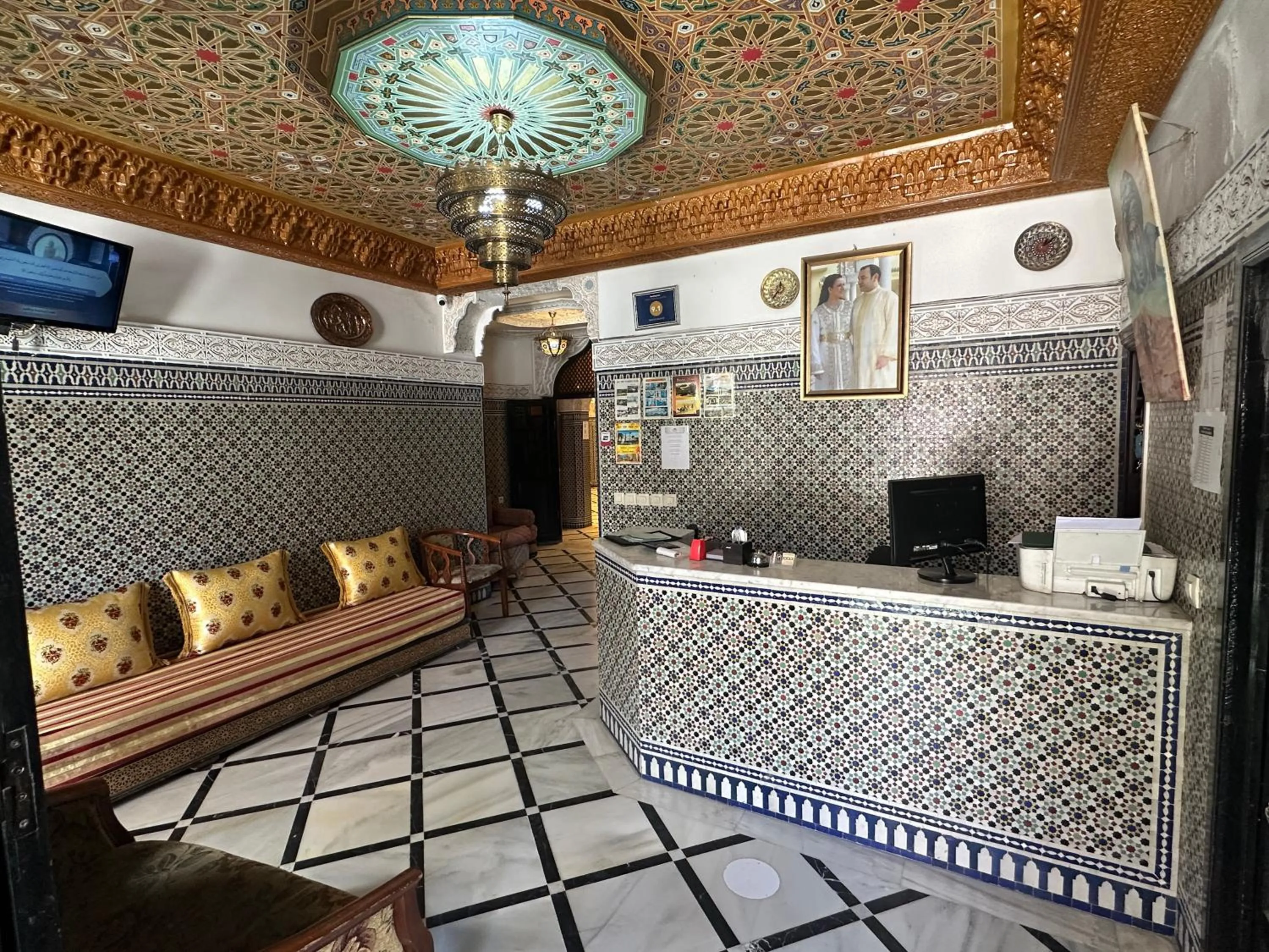 Lobby or reception in Riad Fes Bab Rcif Suite &Spa