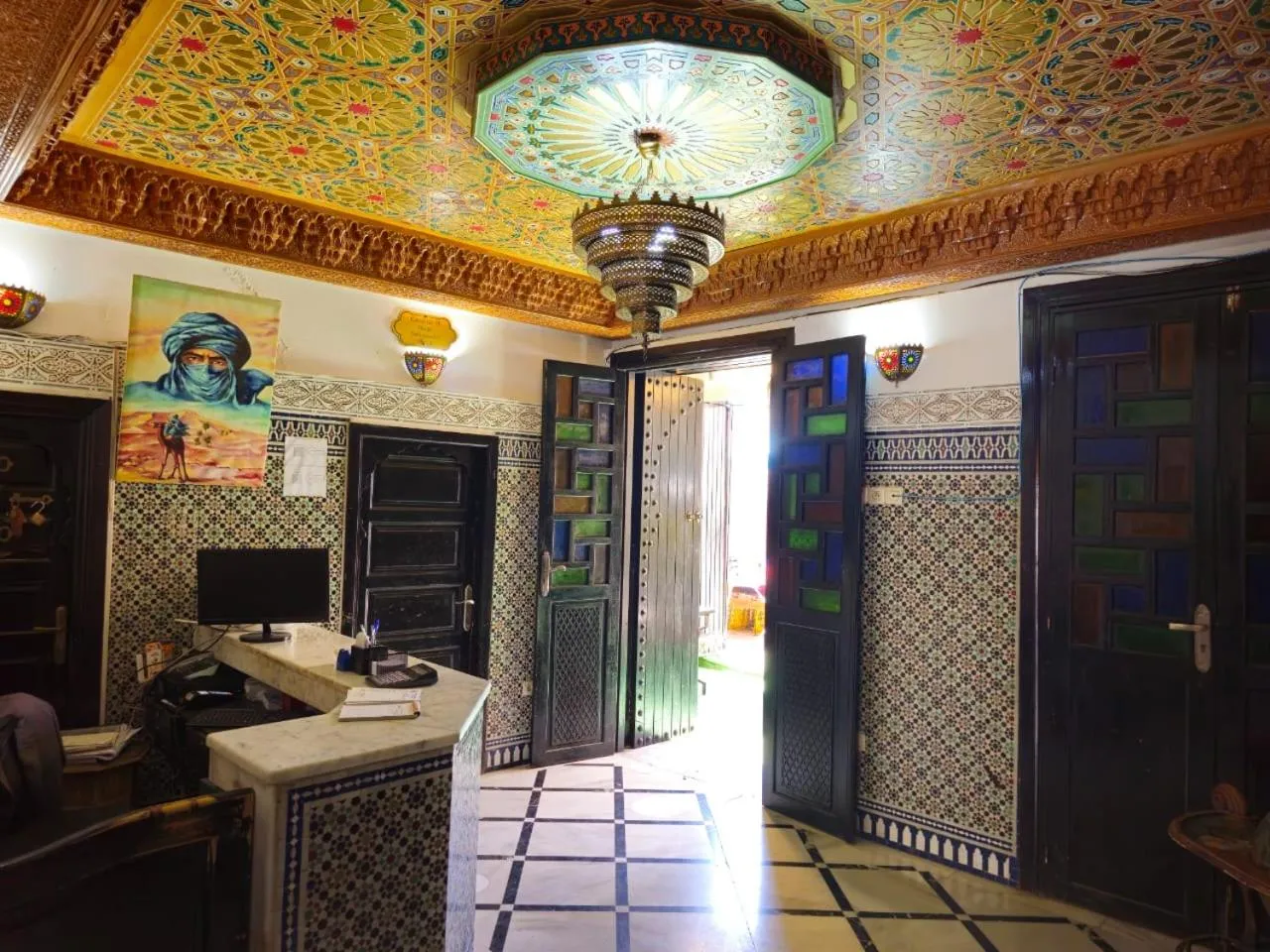 Lobby or reception in Riad Bab Fes Suite &Spa