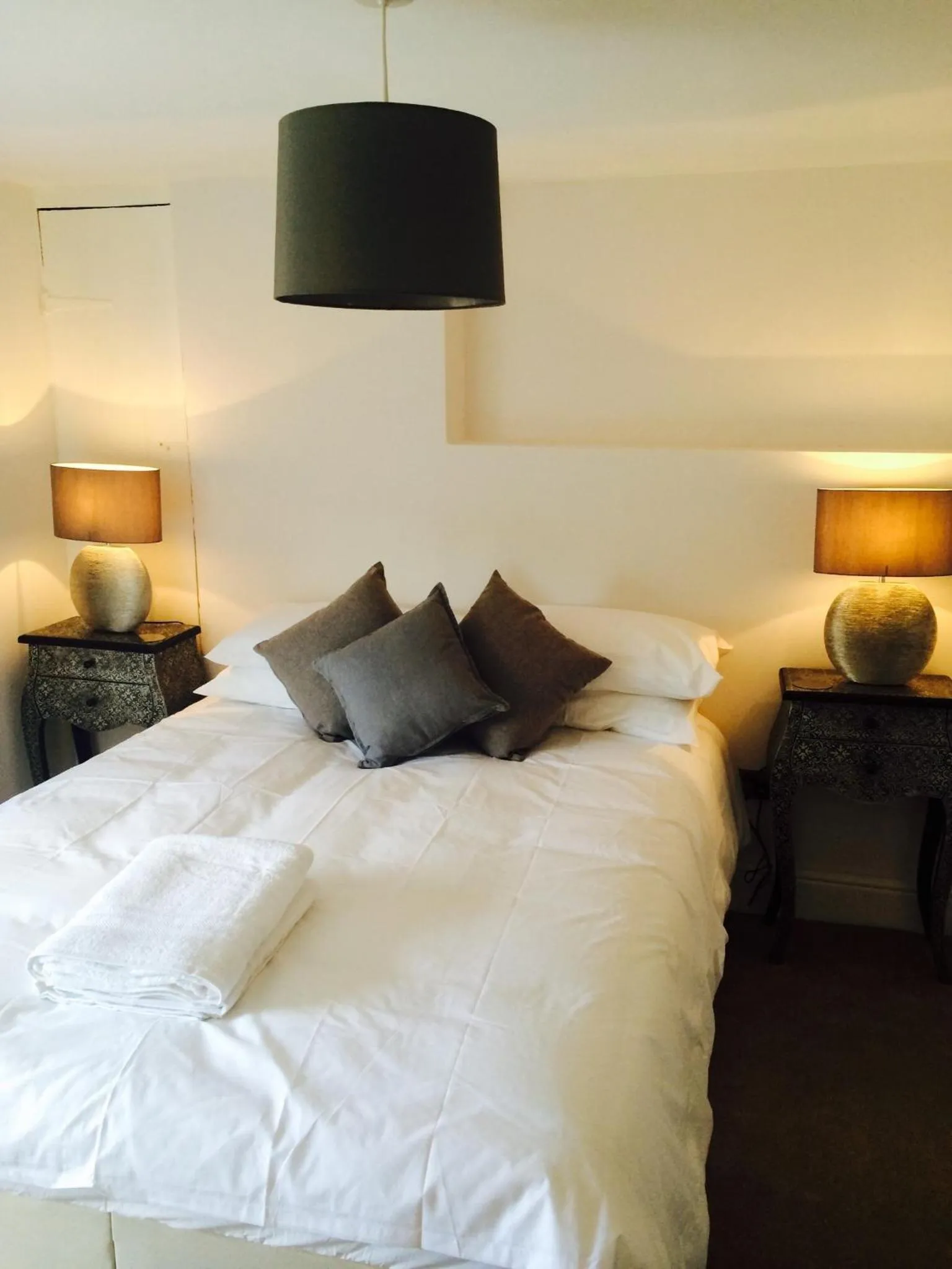 Bed in The Crown Inn