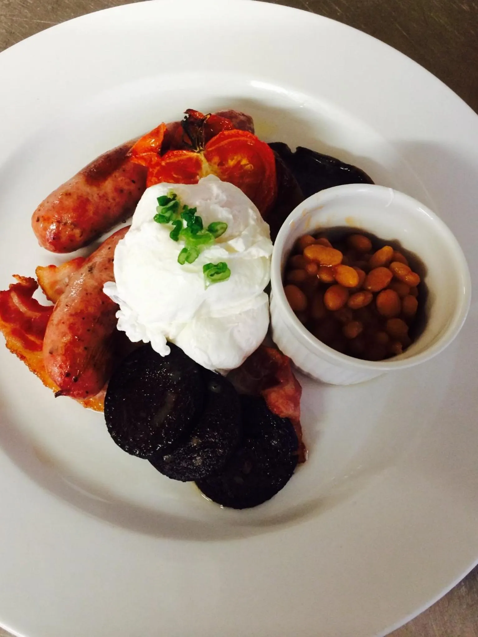 Food close-up in The Crown Inn