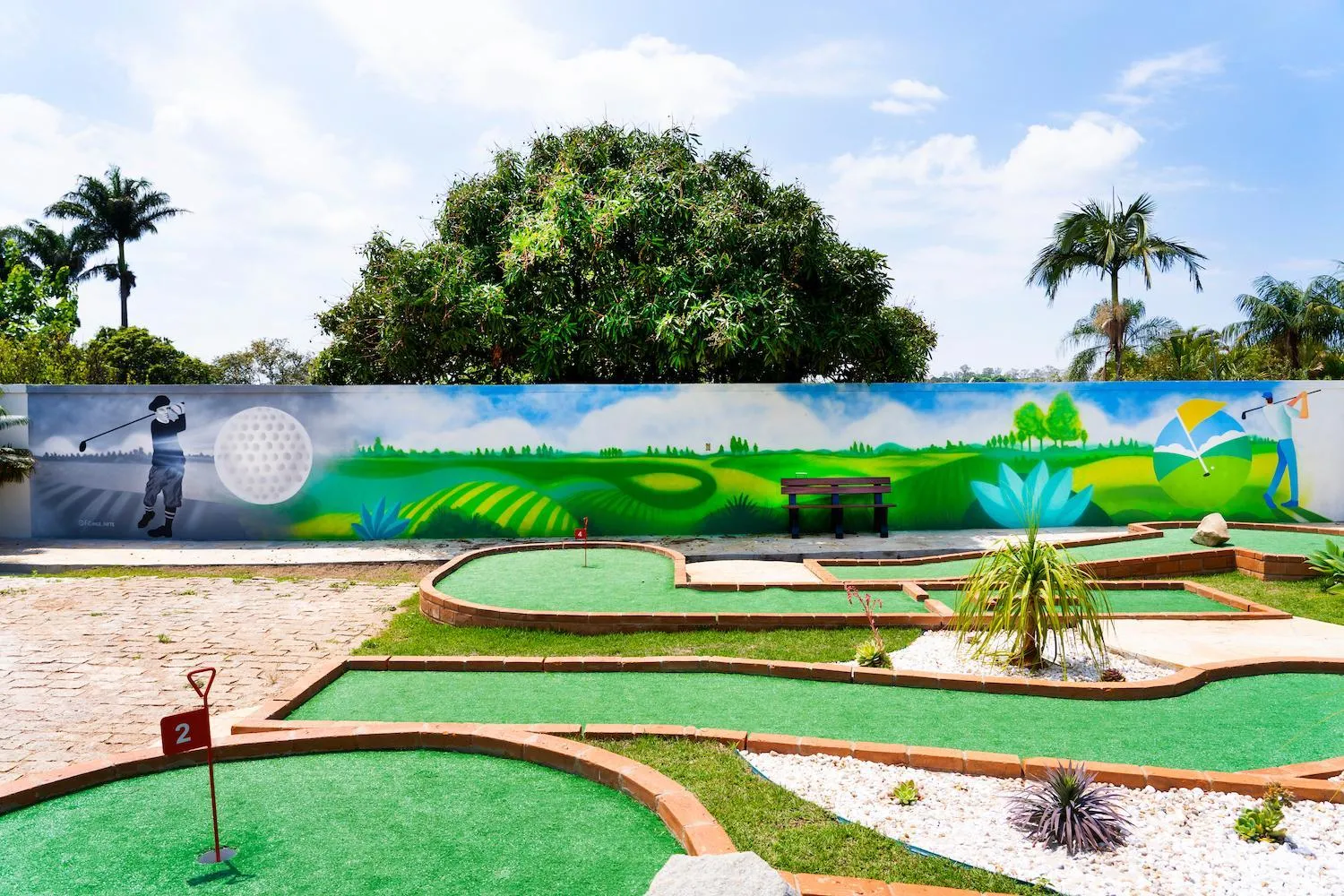 Minigolf in Valinhos Plaza Hotel