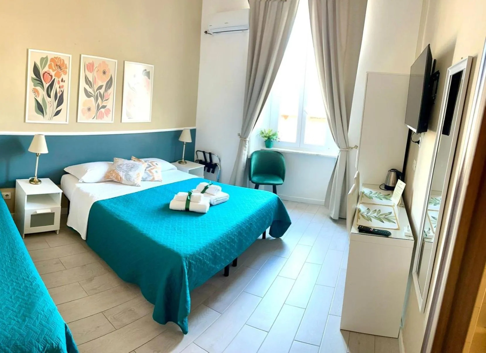 Bed in Girasole Guesthouse