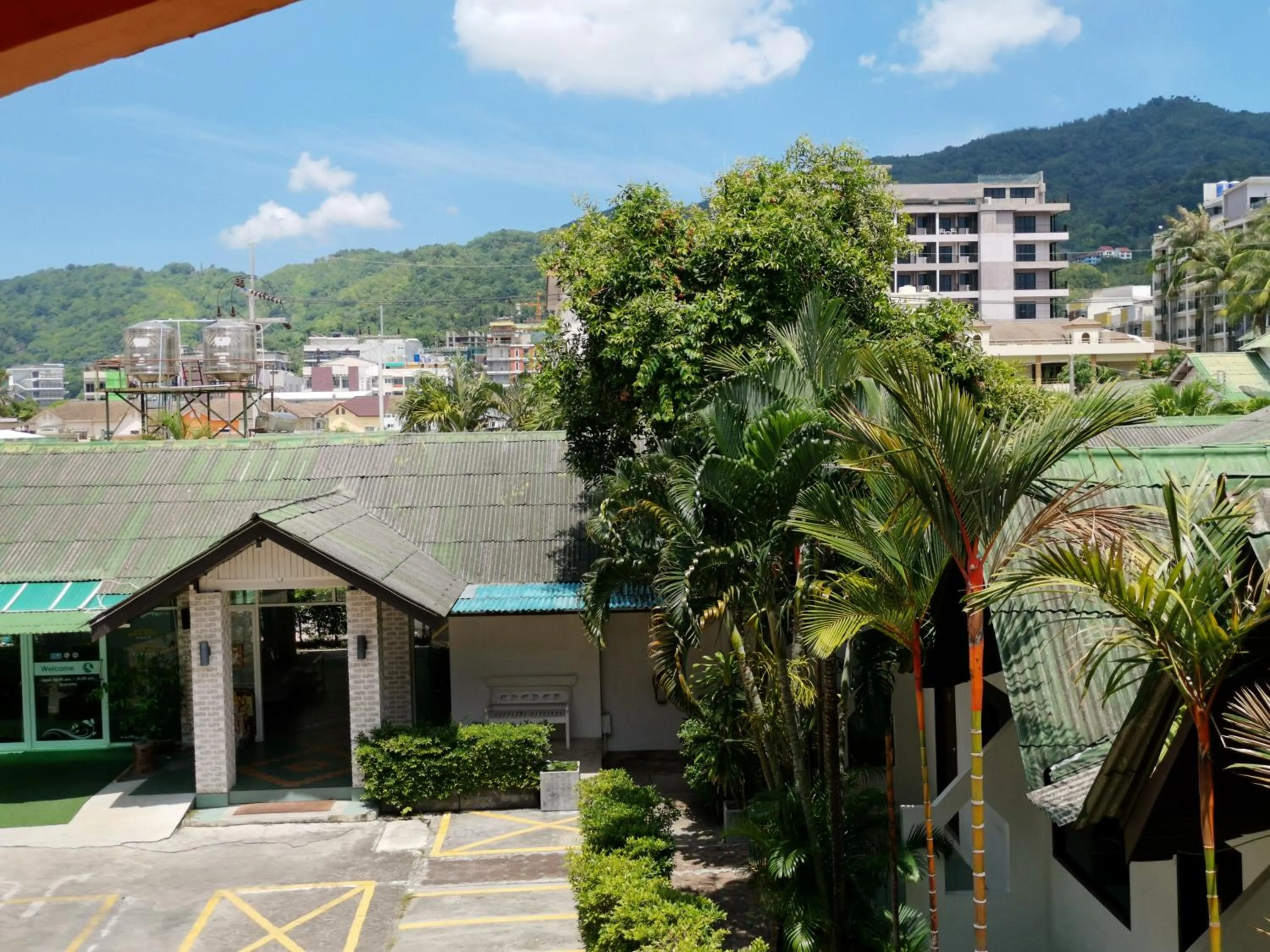 Mountain view in myPatong Social Hostel