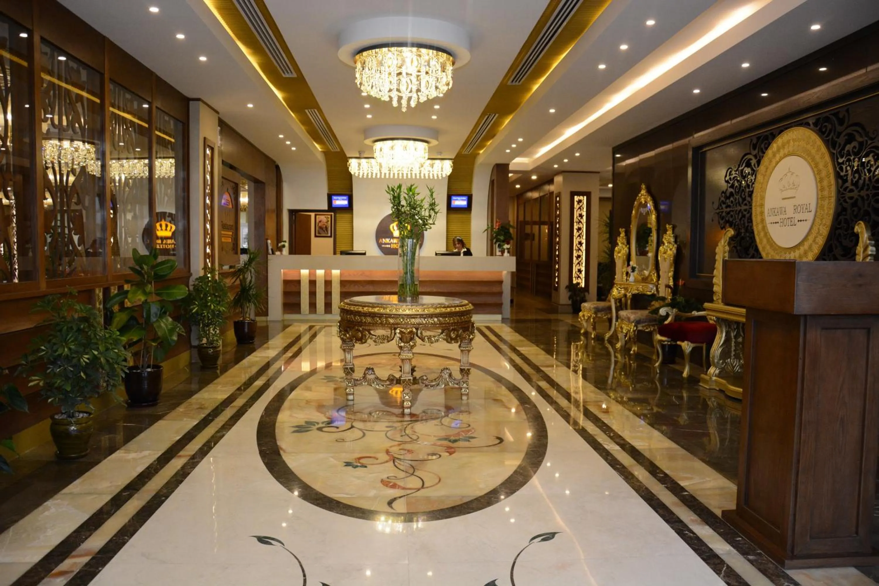 Lobby or reception in Ankawa Royal Hotel & Spa