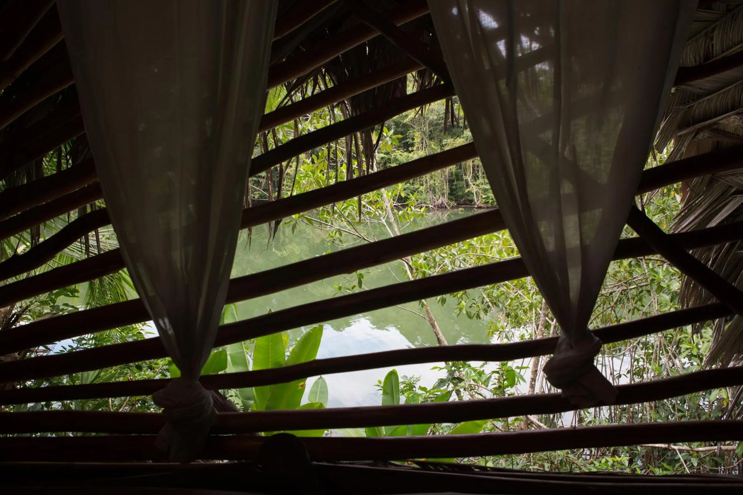 River view in El Hotelito Perdido