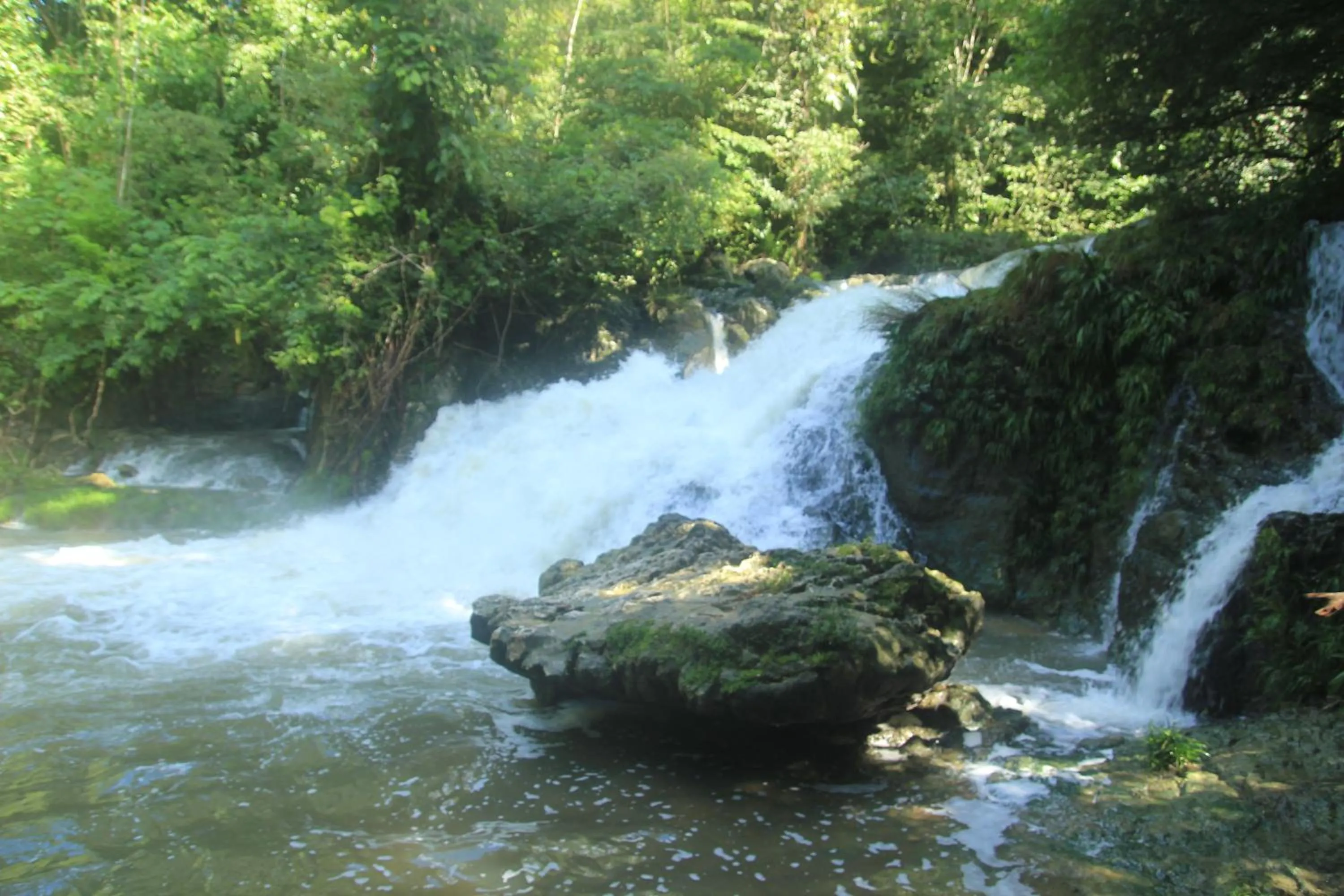 Natural landscape in El Hotelito Perdido
