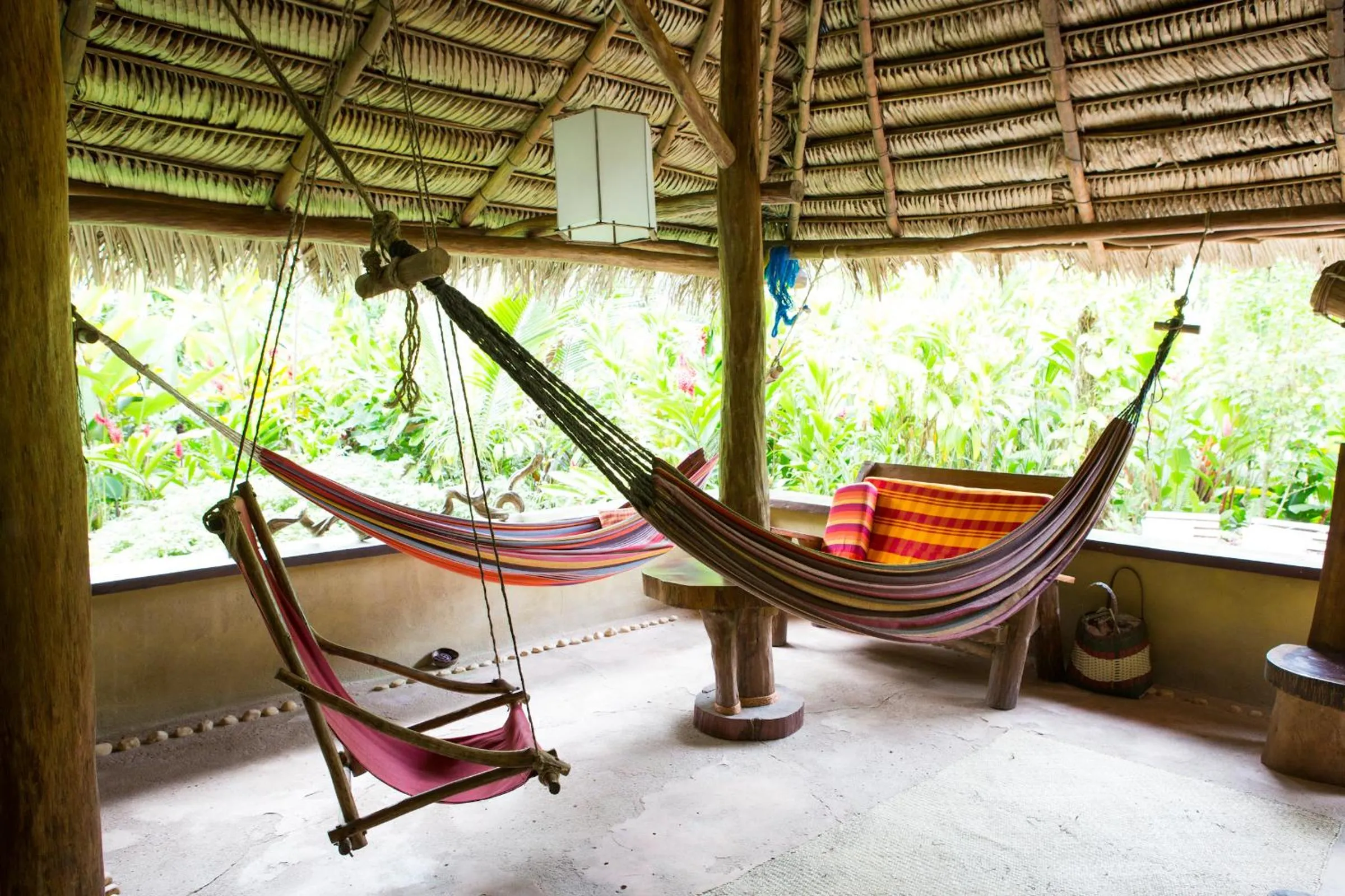 Living room in El Hotelito Perdido