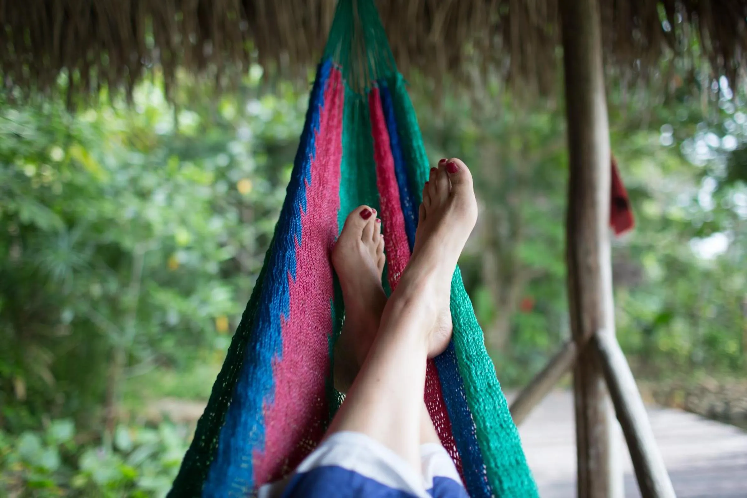 Guests in El Hotelito Perdido