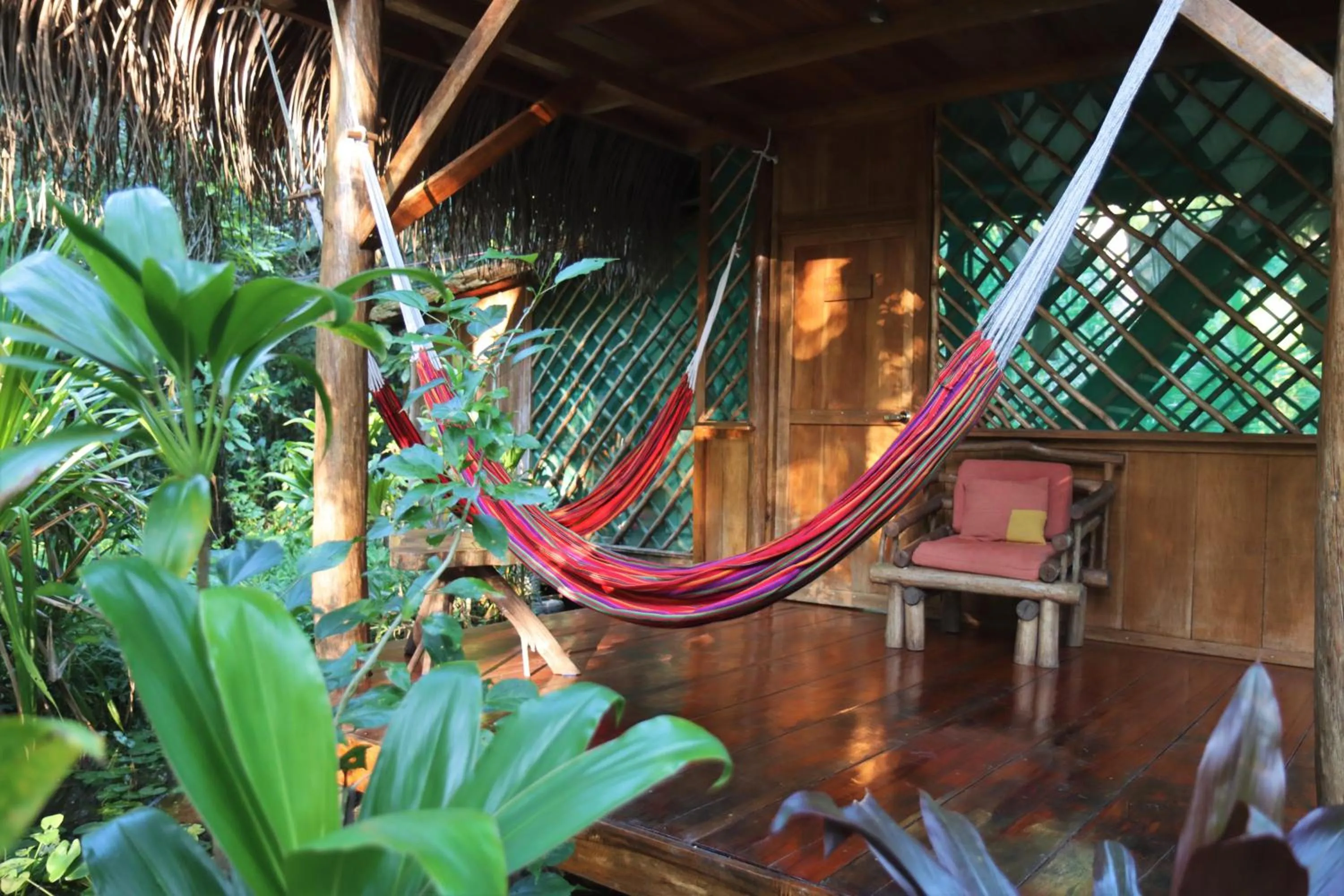 Patio in El Hotelito Perdido
