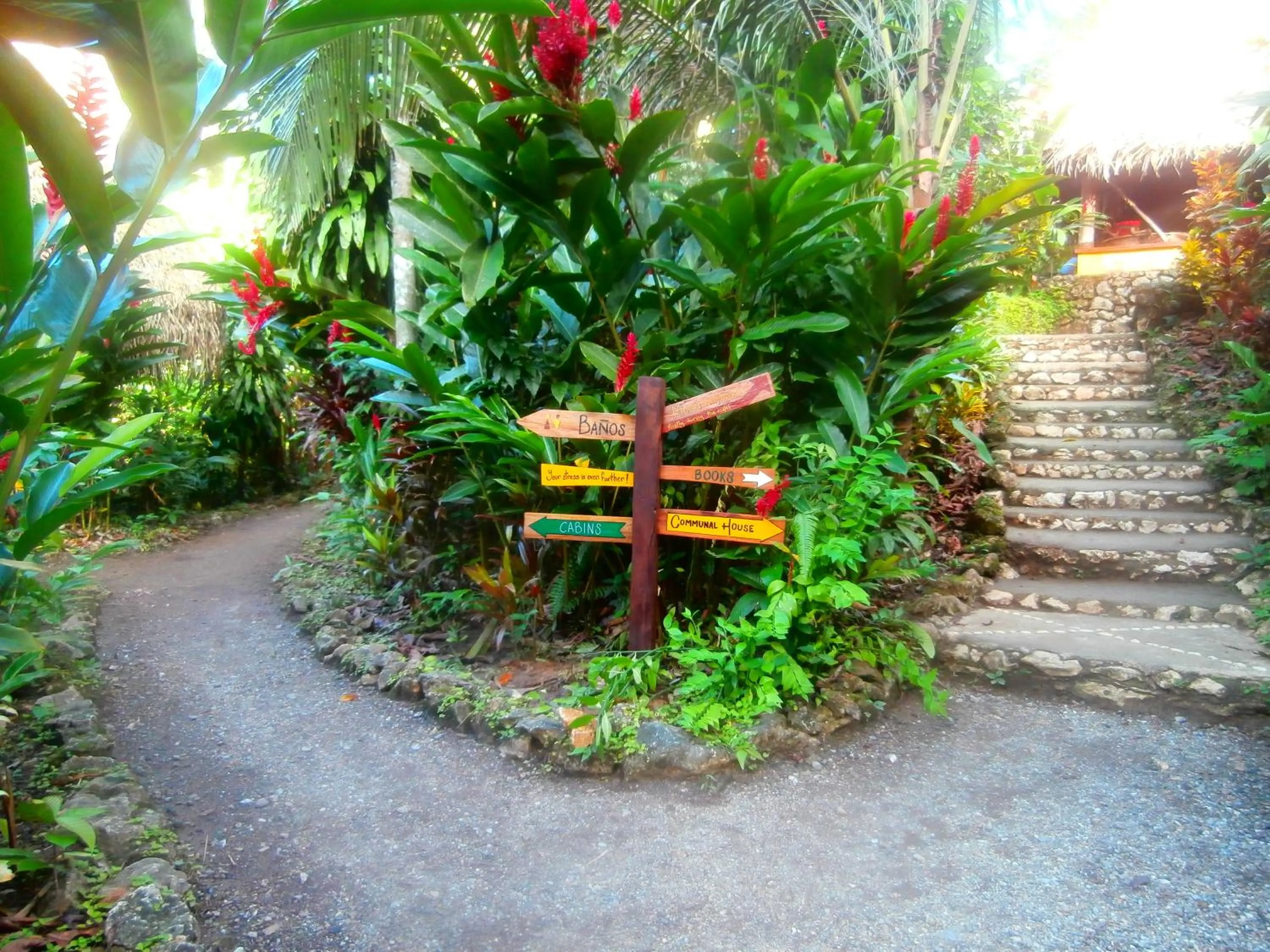 Facade/entrance in El Hotelito Perdido