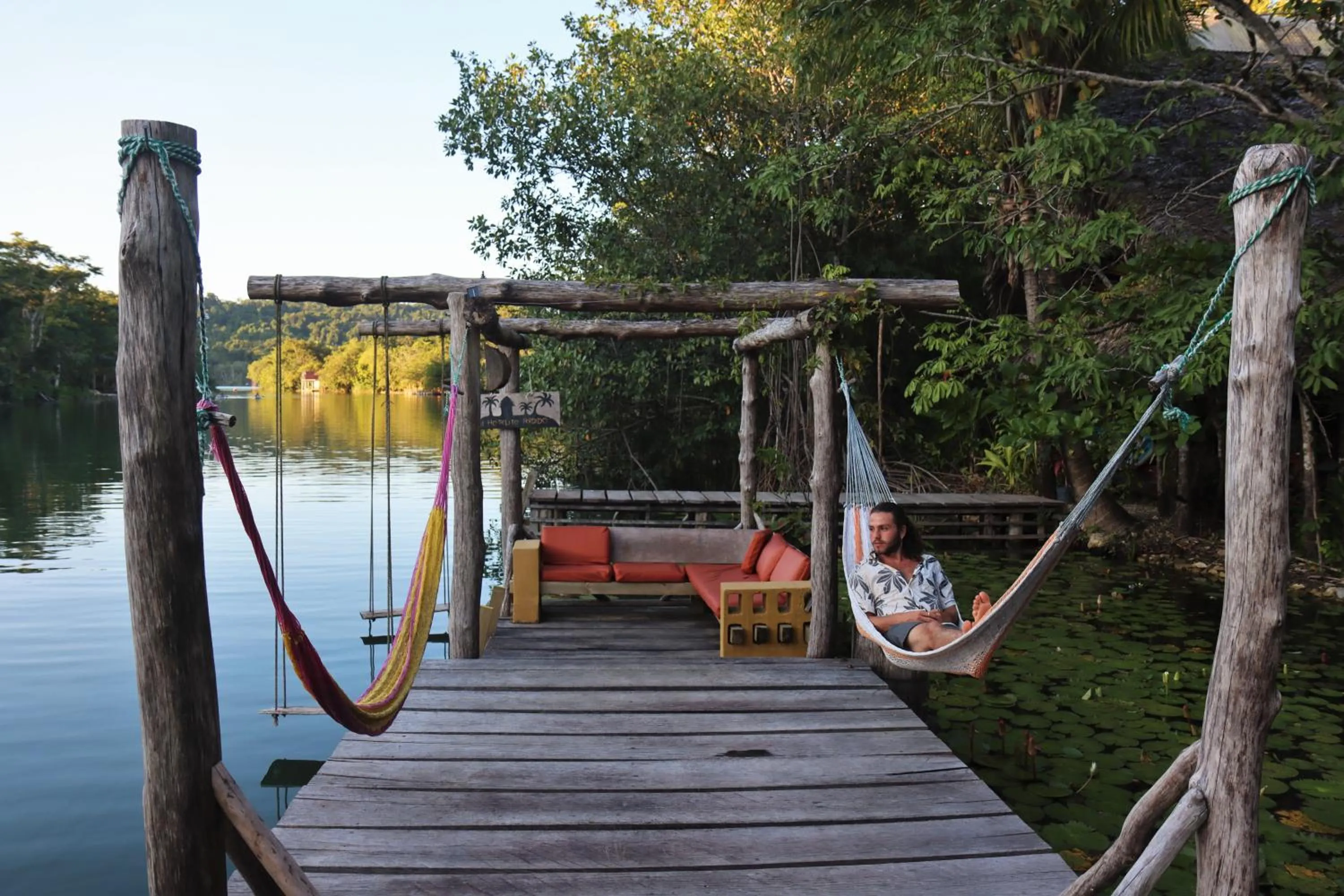 Patio in El Hotelito Perdido