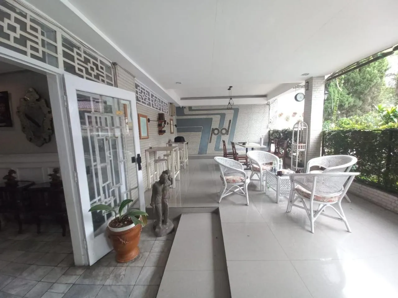 Balcony/Terrace in Hotel Patradissa Stasiun Bandung