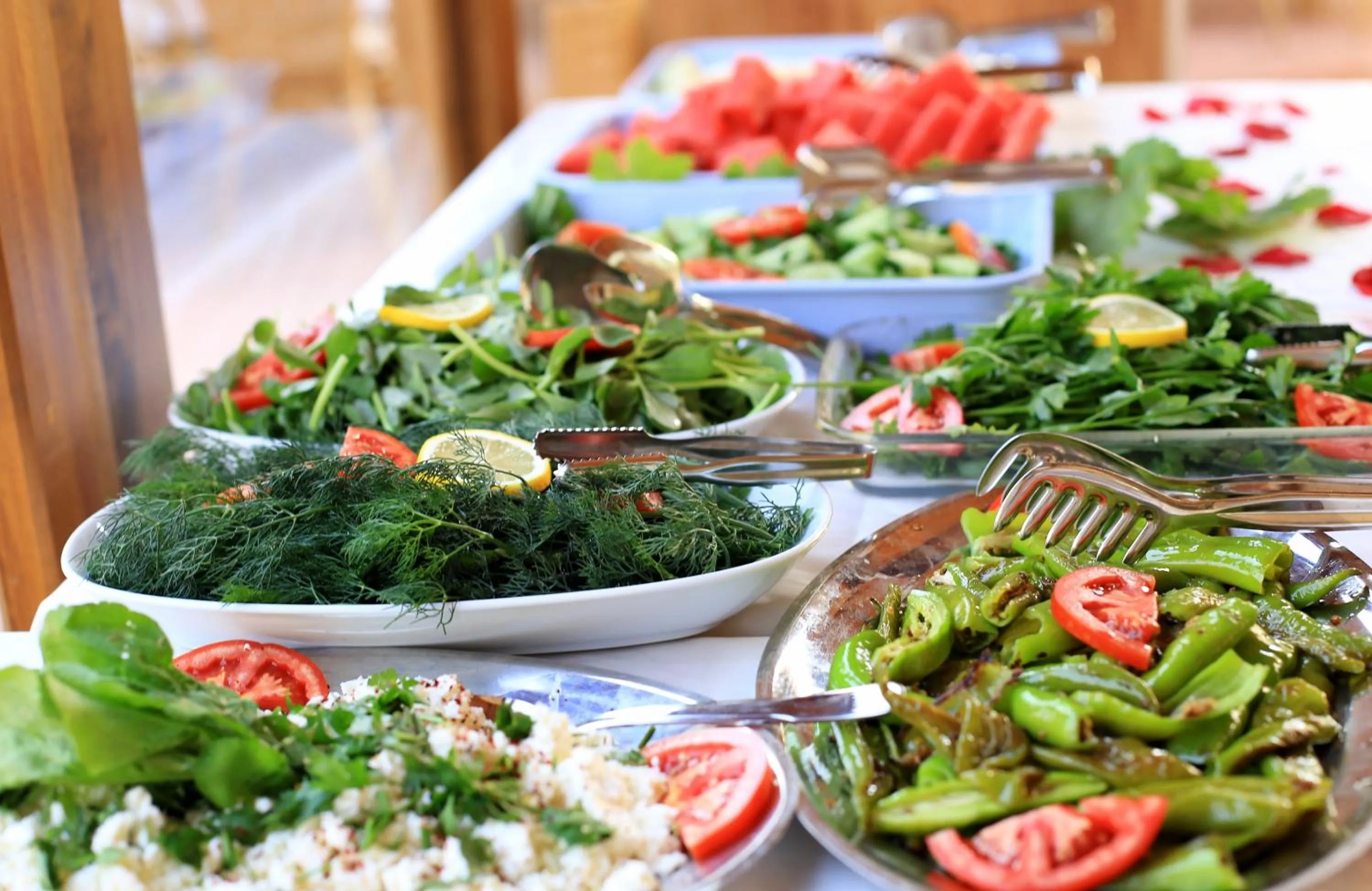 Food close-up in Adrasan Shambala