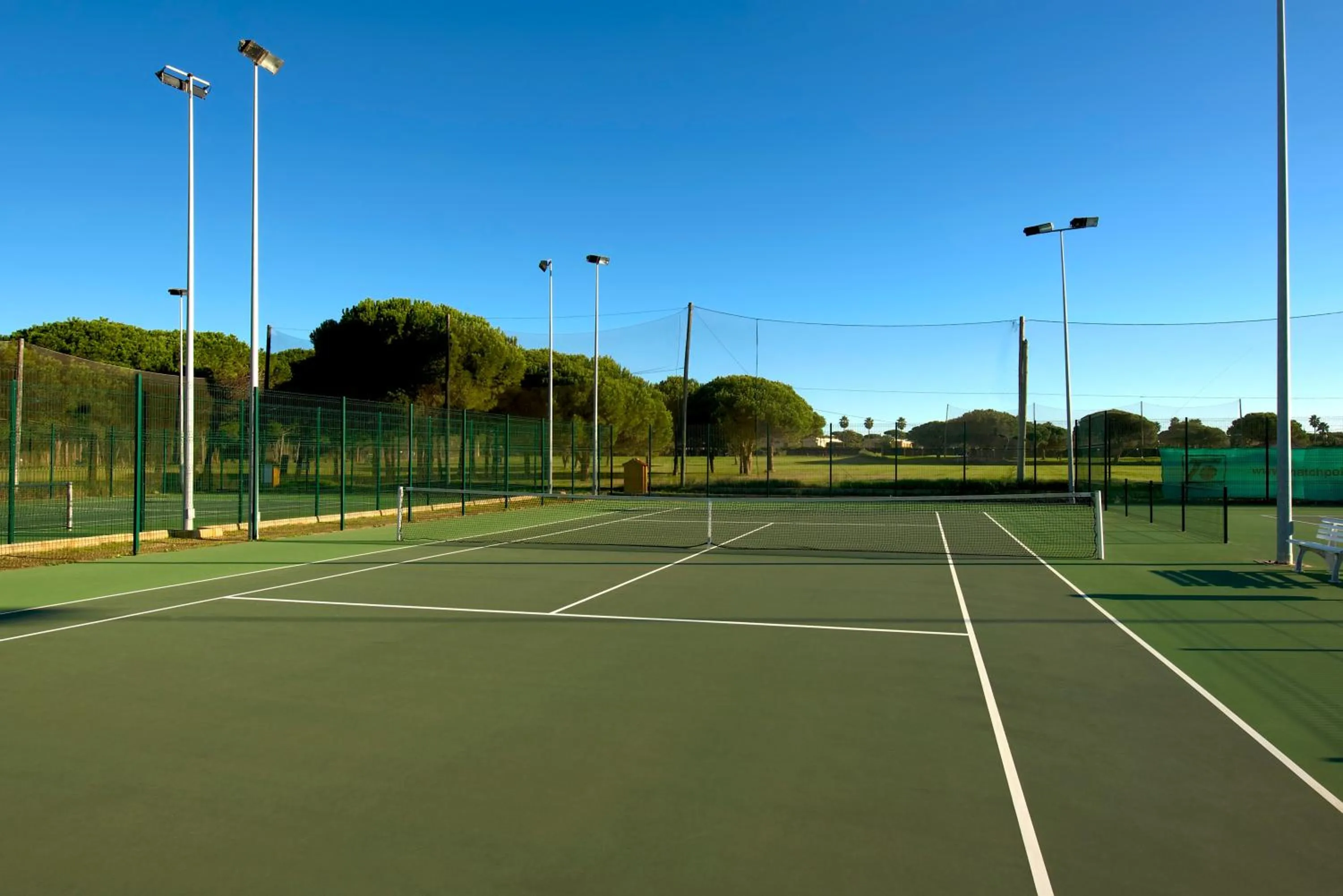 Tennis court in Iberostar Waves Royal Andalus