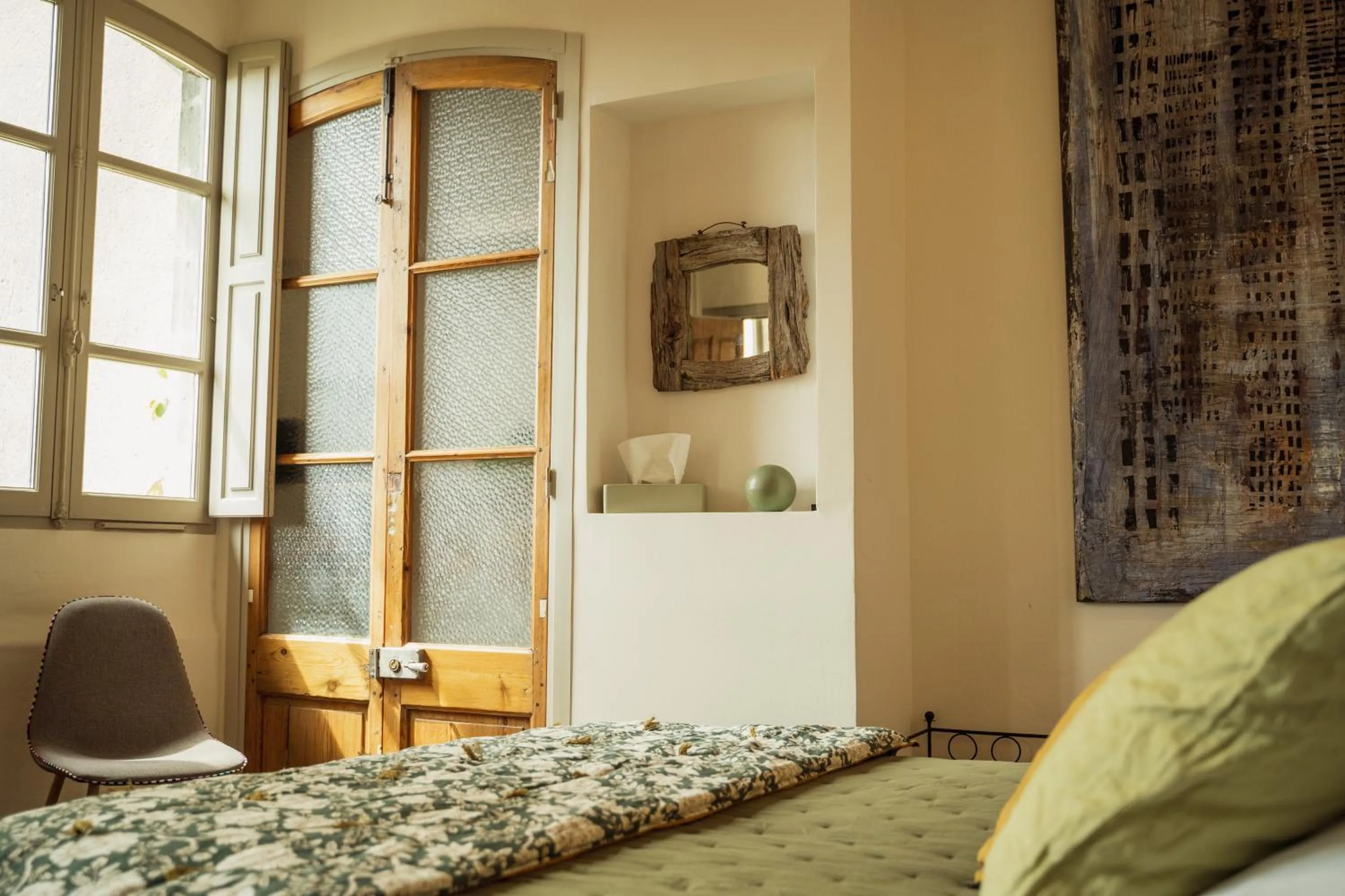 Bed in Les Jardins de Baracane