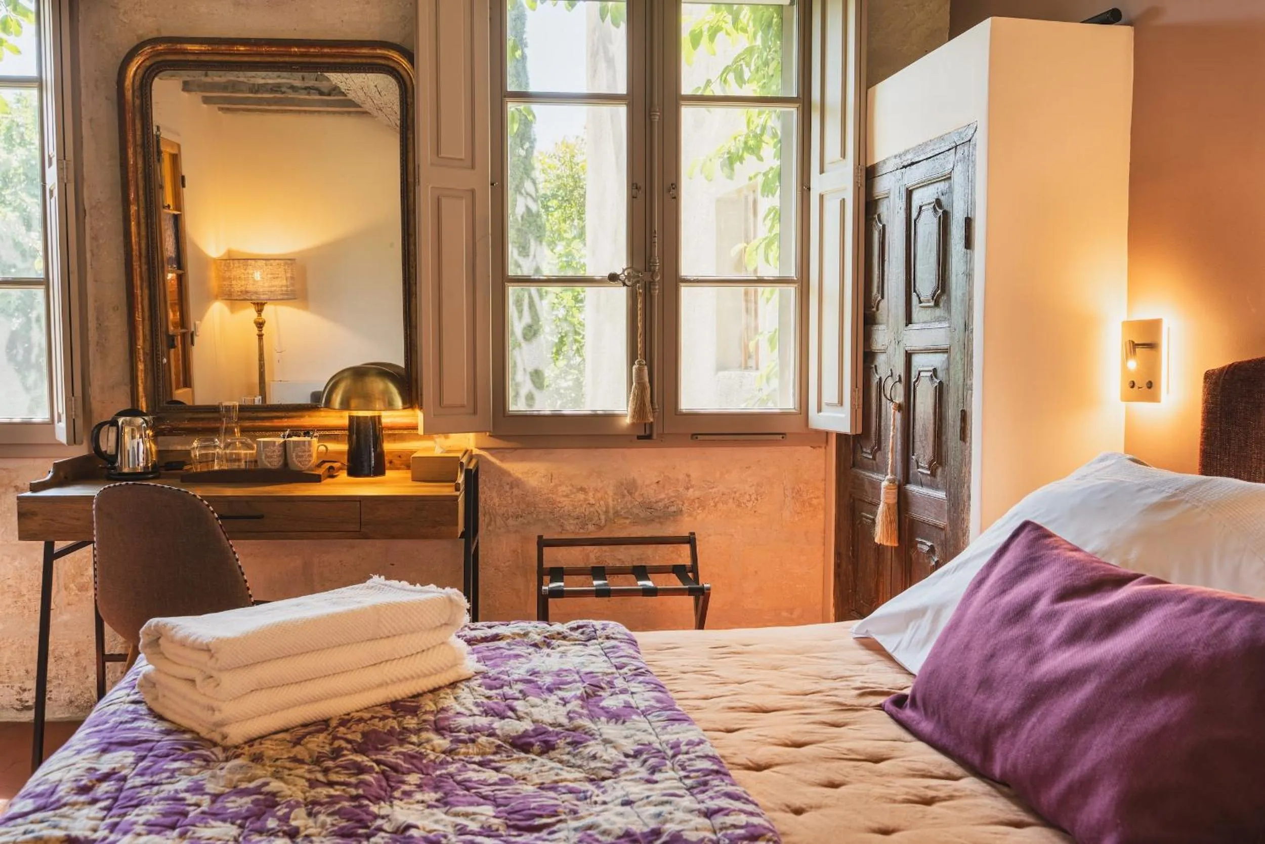 Bed in Les Jardins de Baracane