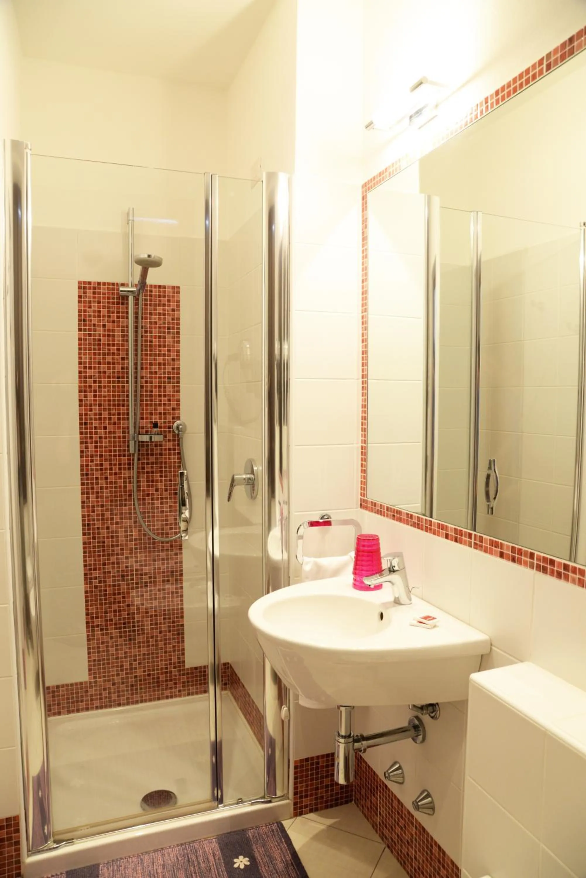 Bathroom in Hotel Quarcino