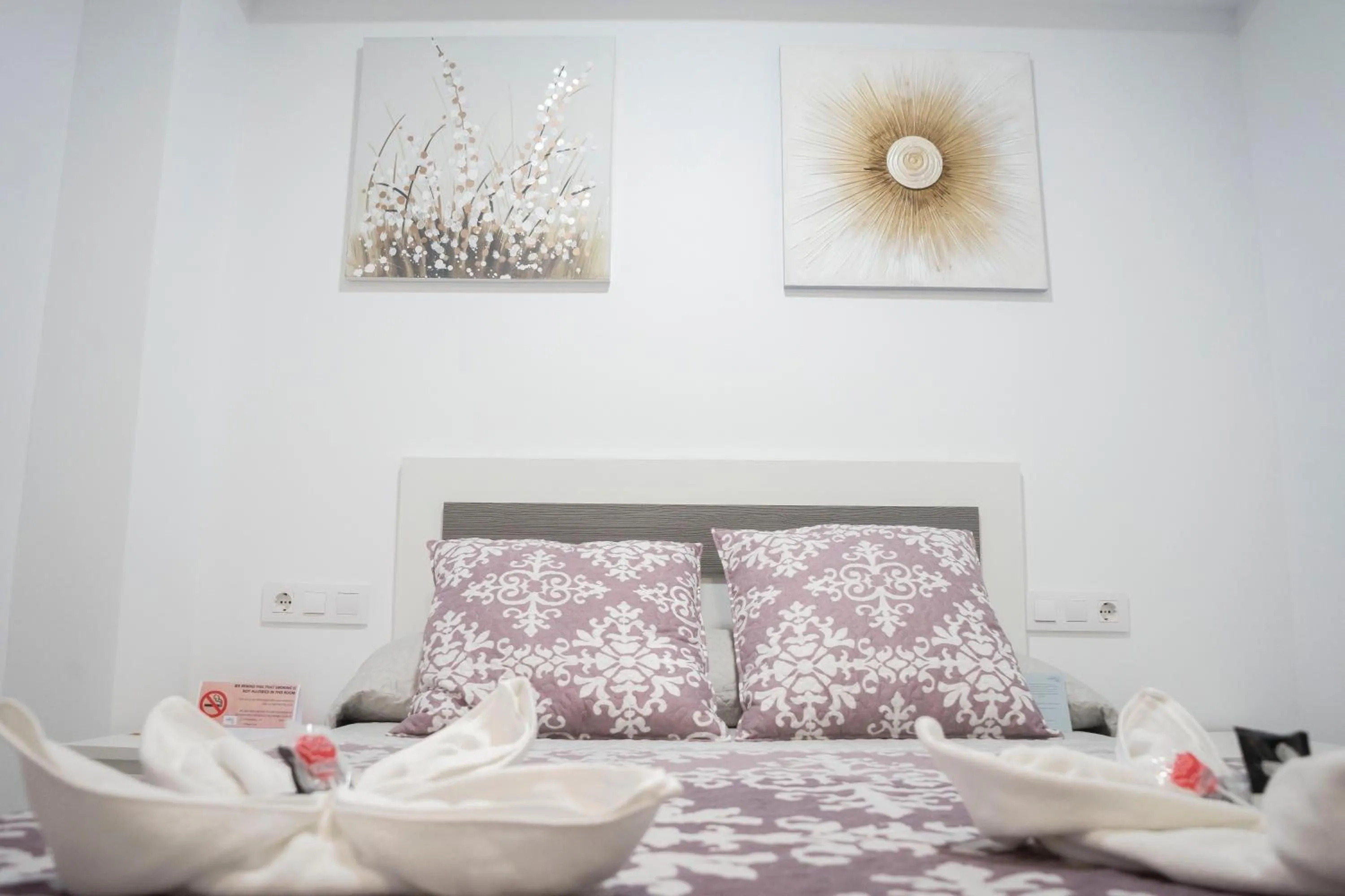 Bed in Hostal Goyesco Plaza