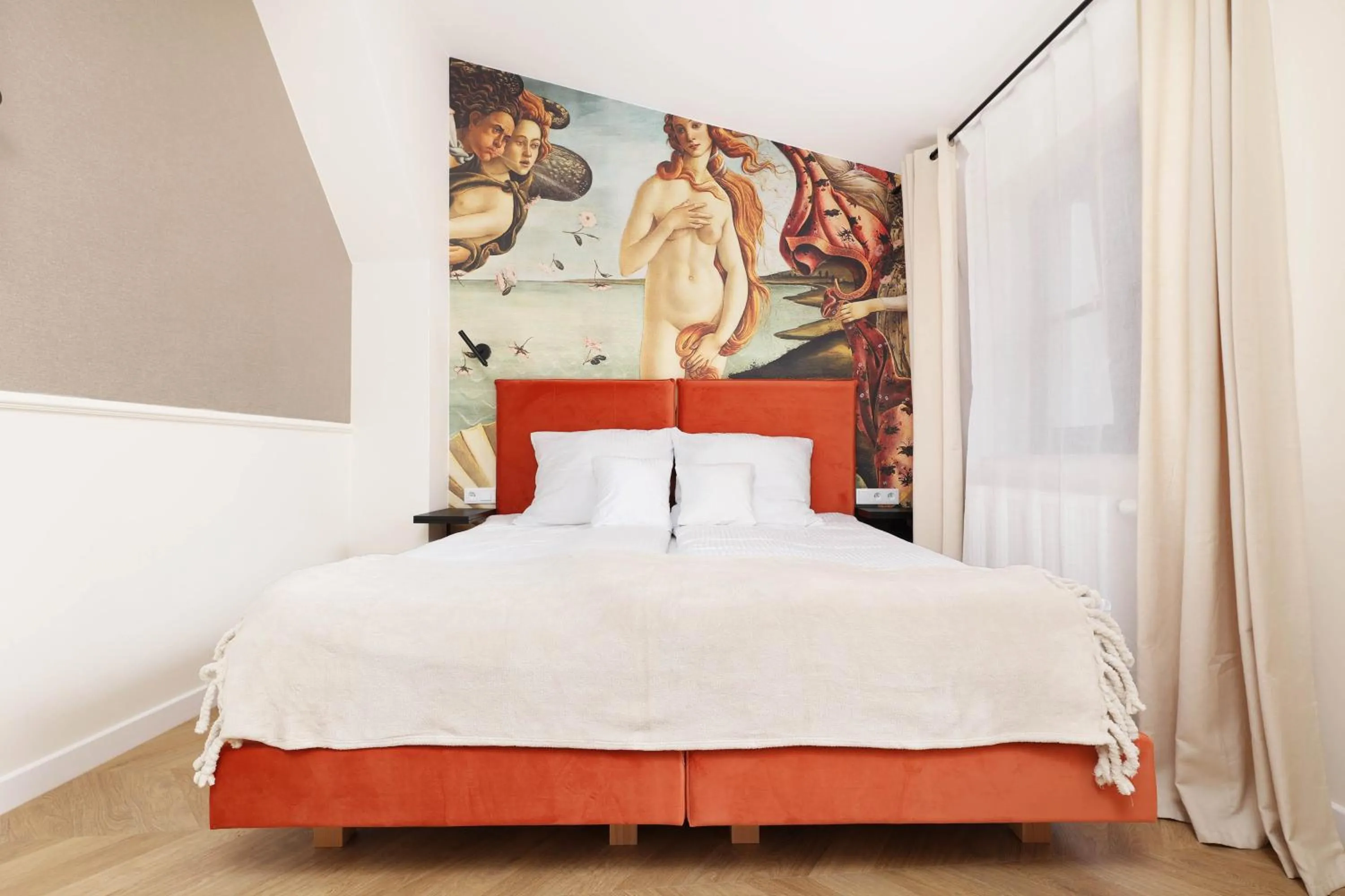 Bed in Hetman Main Square Apartments