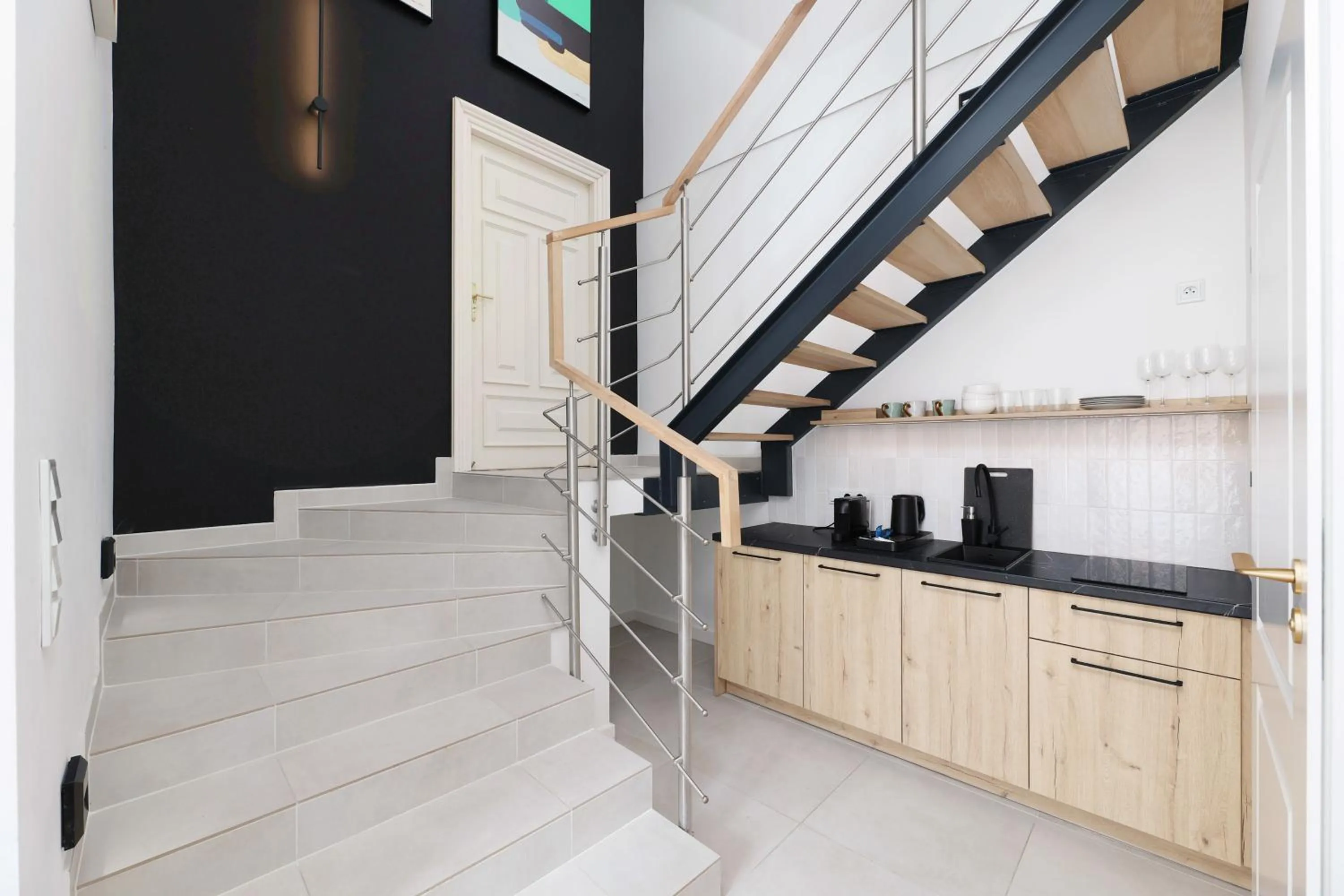 Coffee/tea facilities in Hetman Main Square Apartments