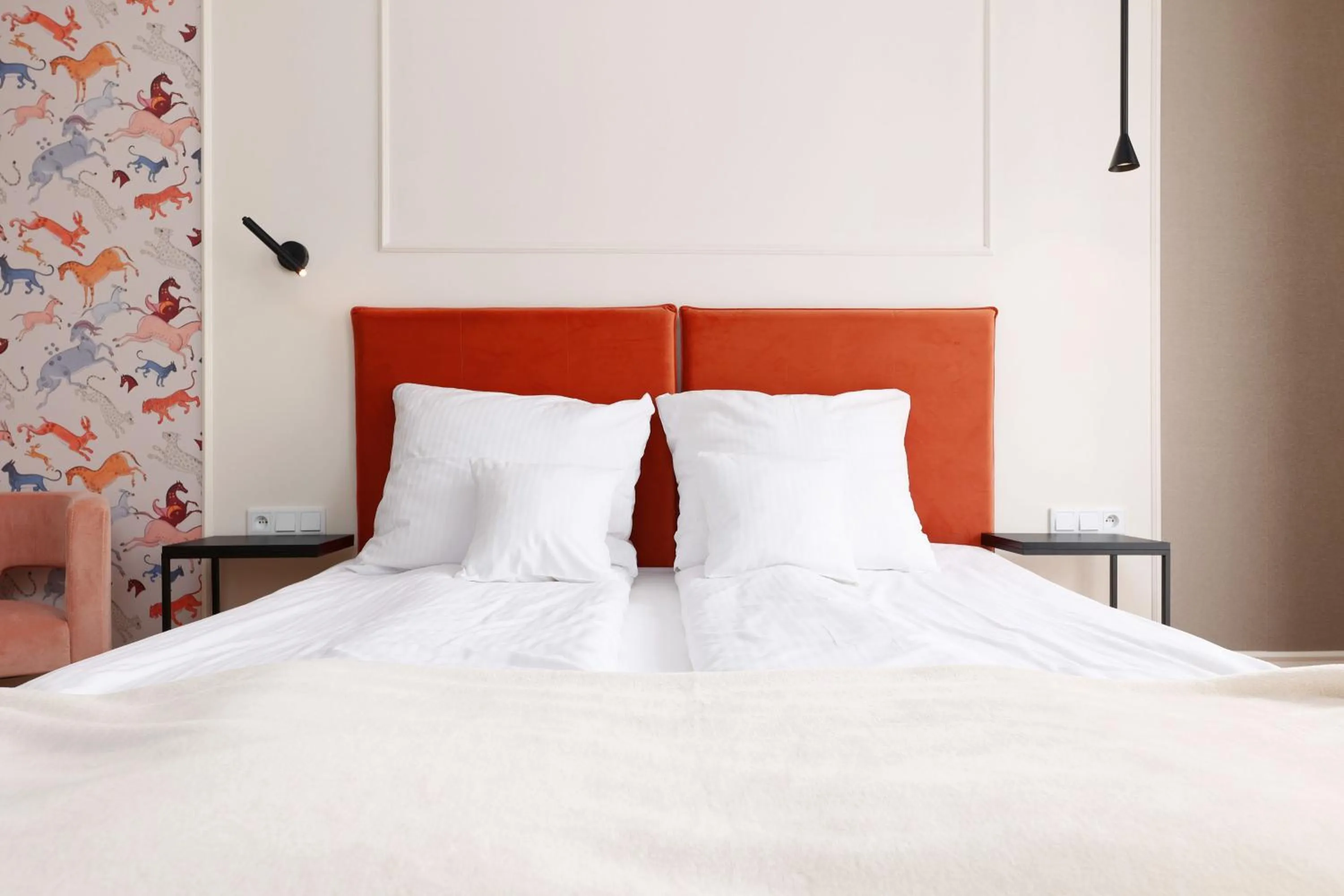 Bed in Hetman Main Square Apartments