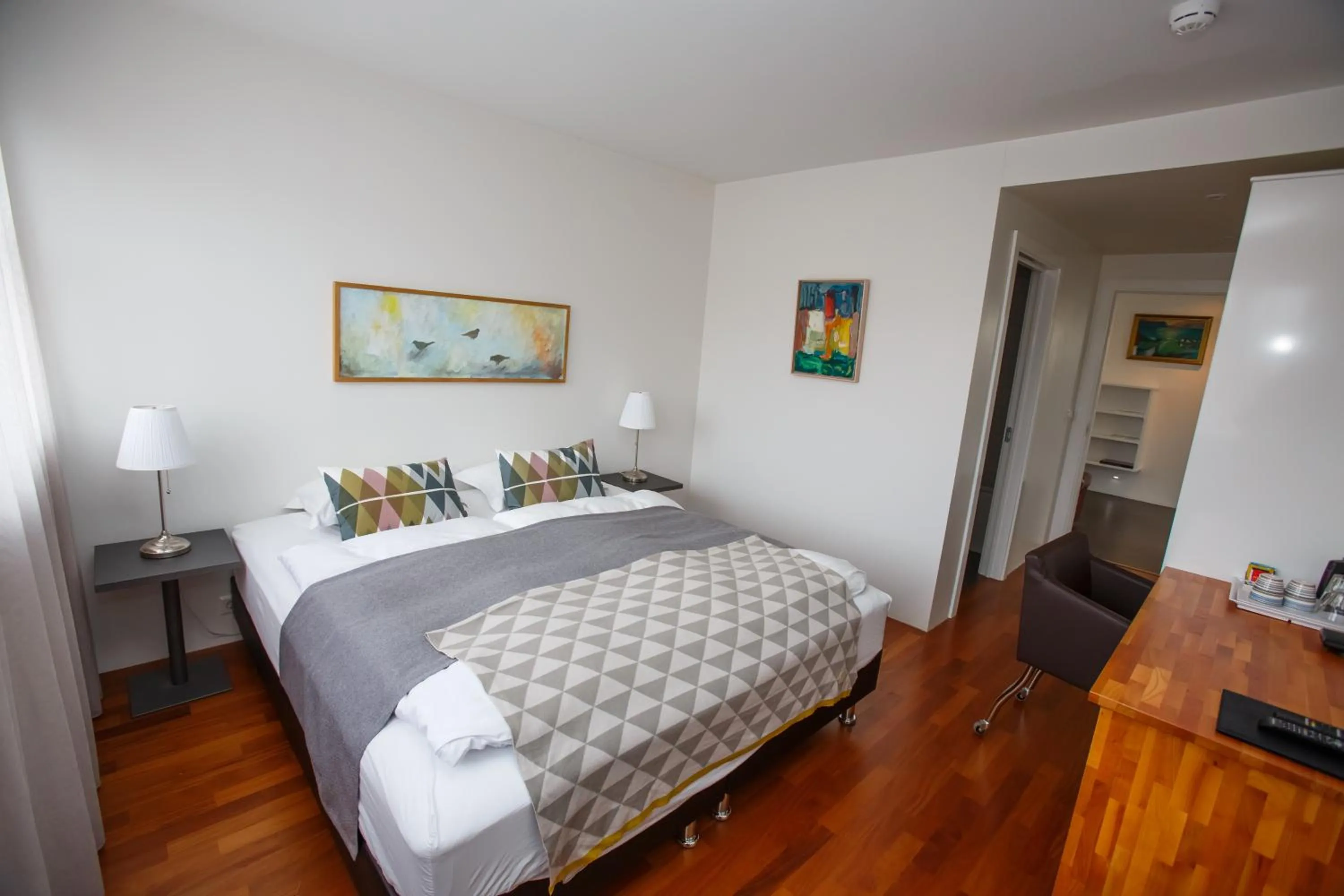 Bedroom in Apt. Hotel Hjalteyri