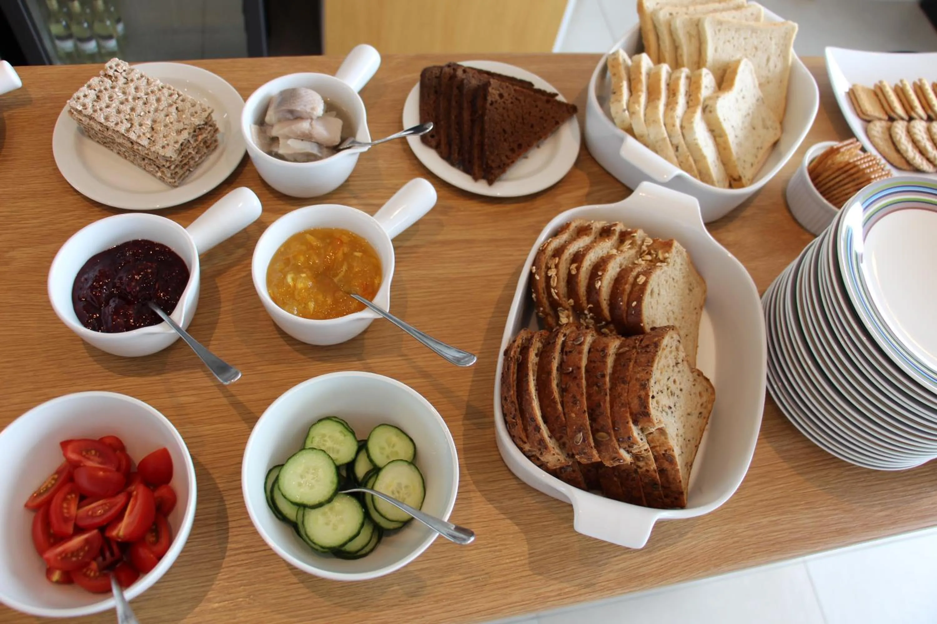 Breakfast in Apt. Hotel Hjalteyri