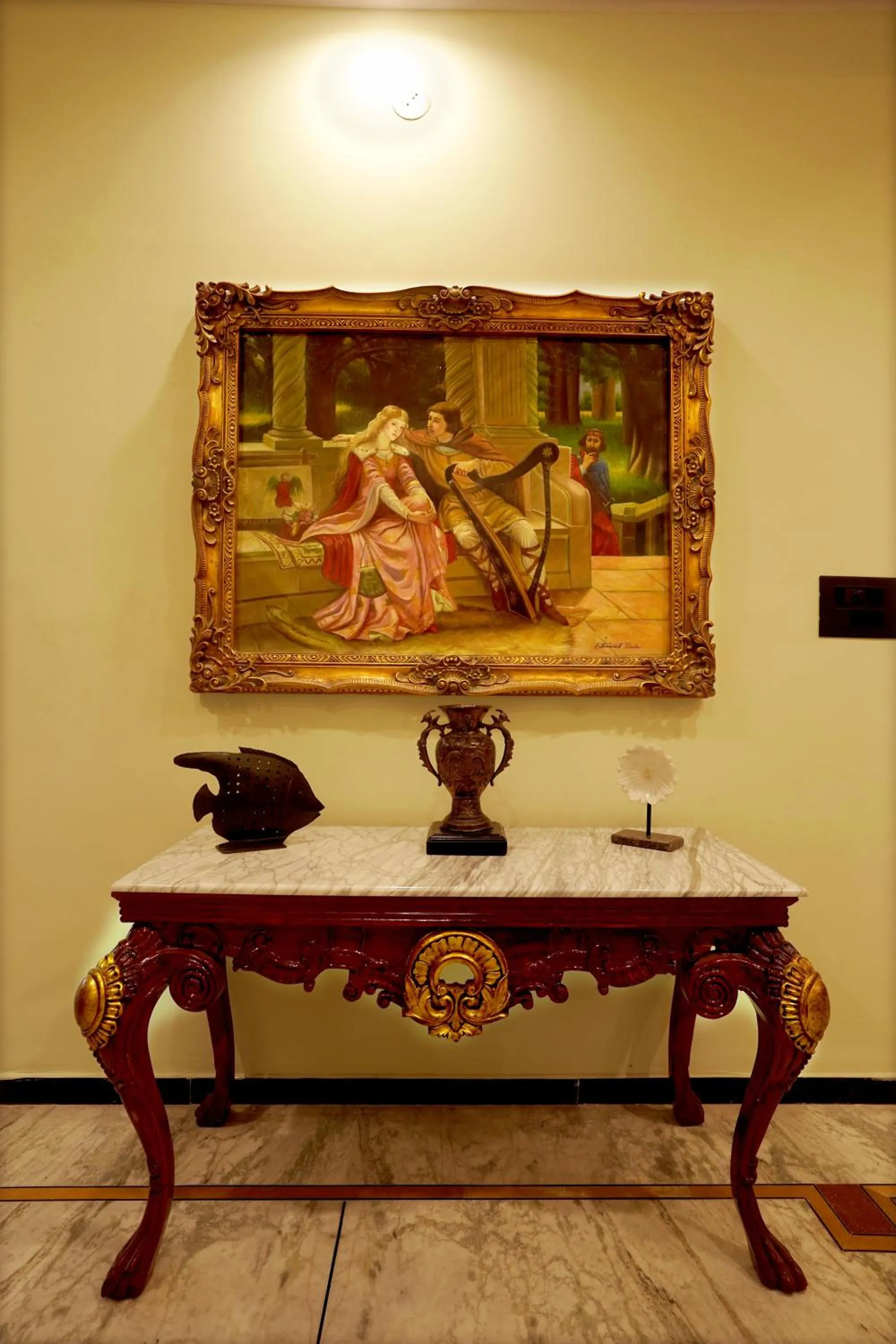 Decorative detail in The Cabana 5BHK Luxury Villa