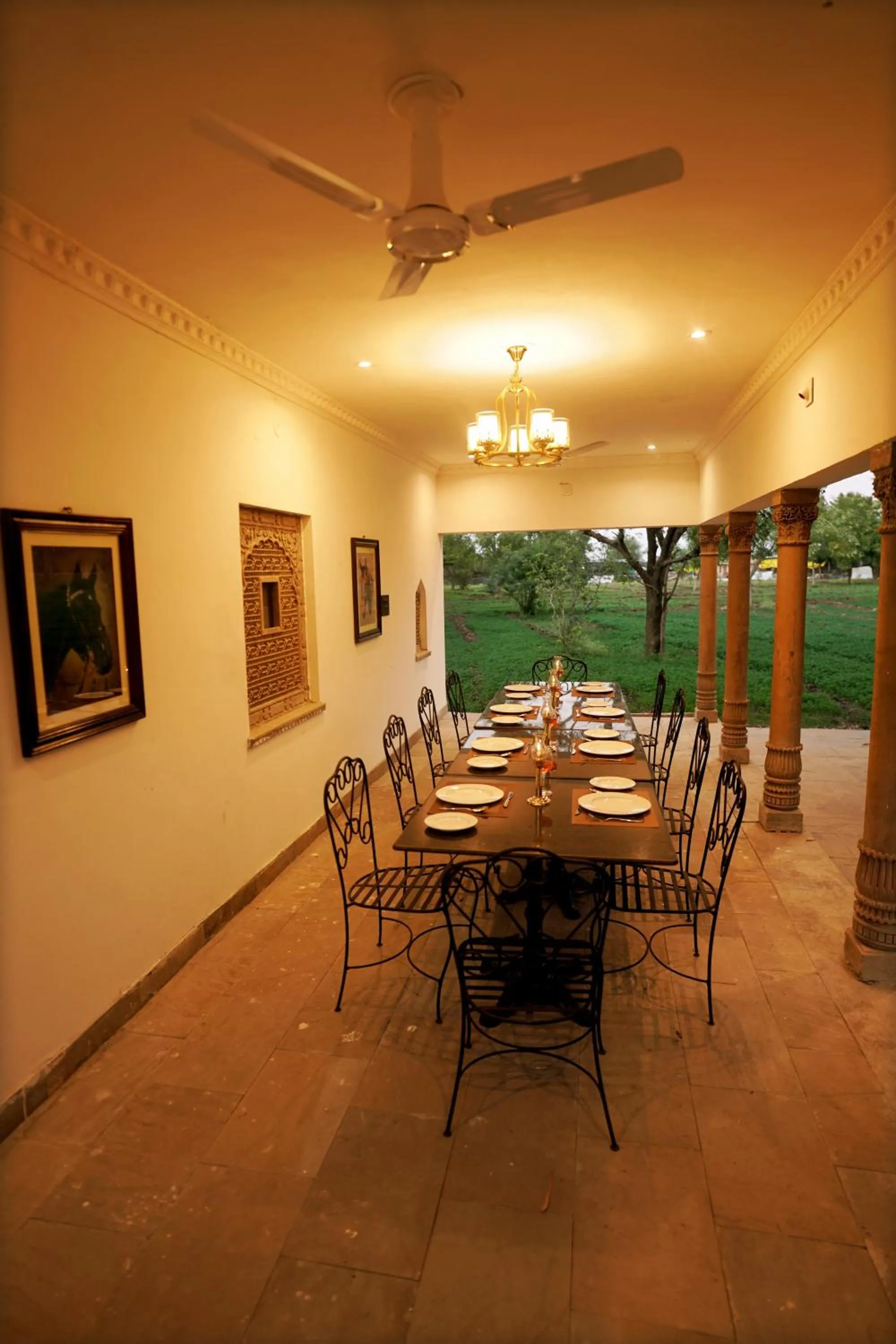 Dining area in The Cabana 5BHK Luxury Villa