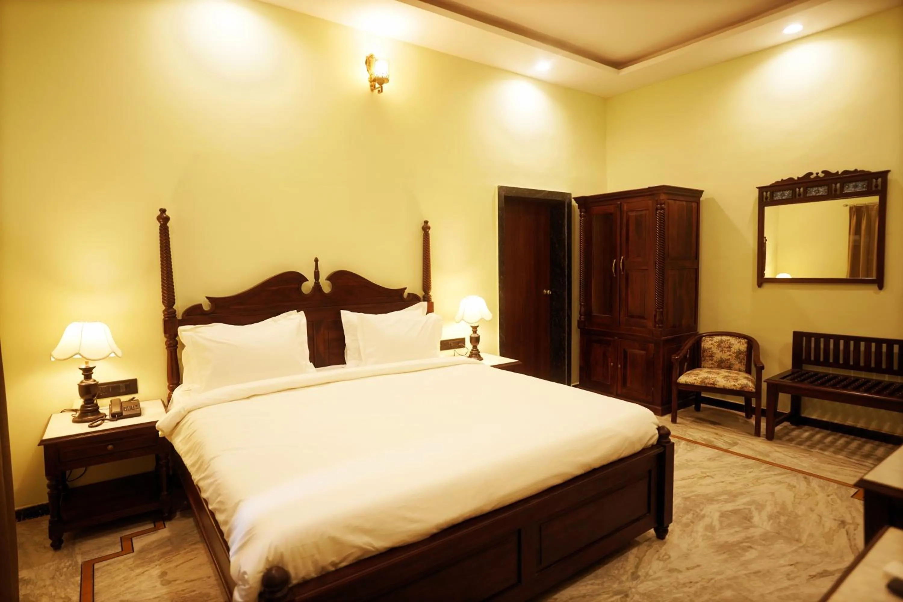 Bed in The Cabana 5BHK Luxury Villa