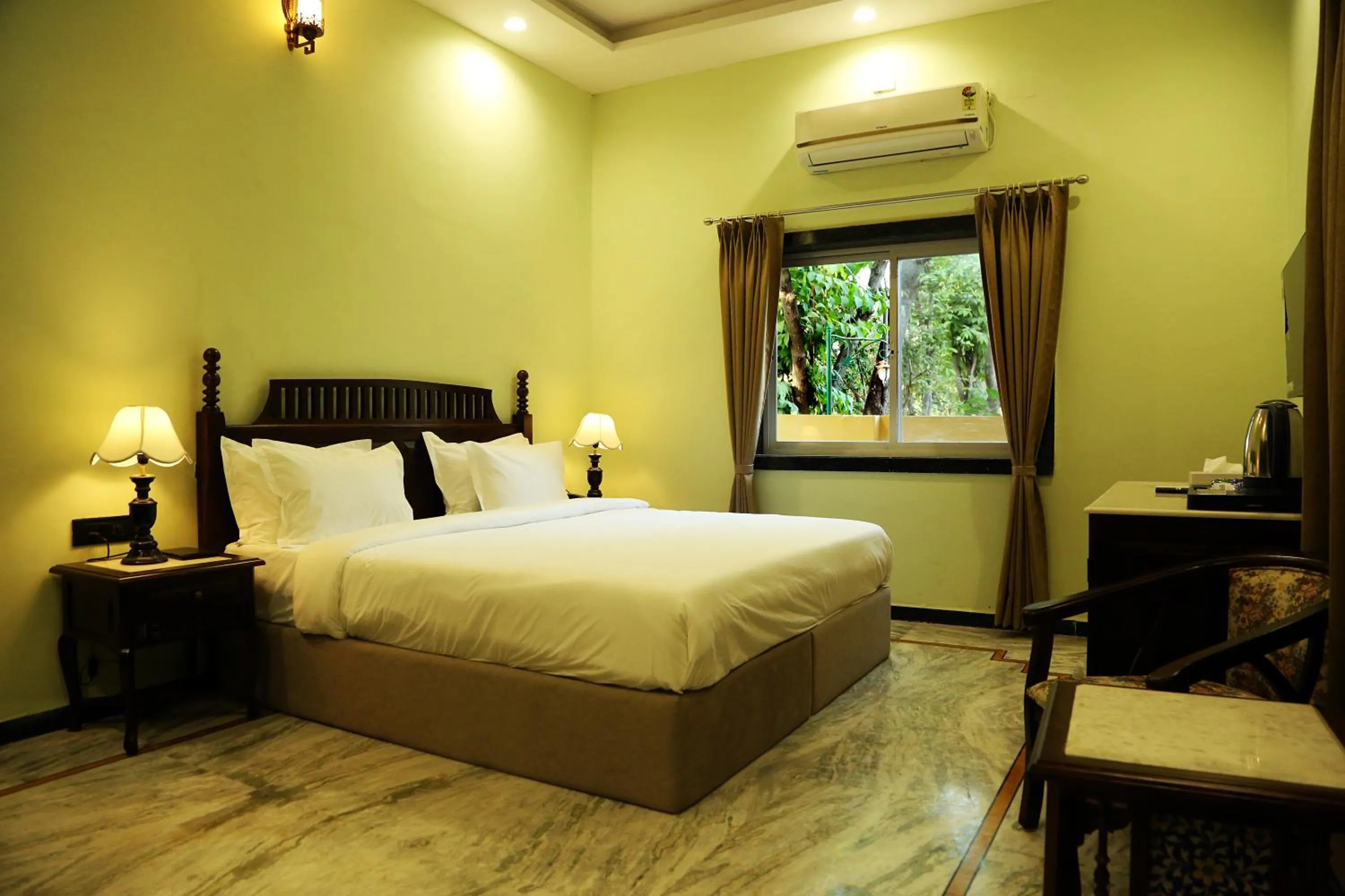 Bed in The Cabana 5BHK Luxury Villa