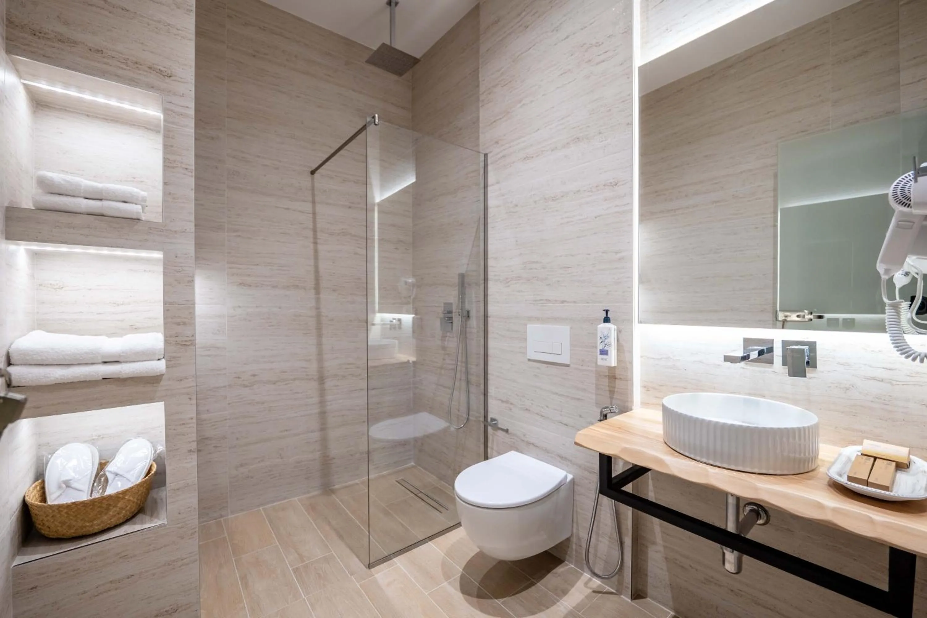 Shower in Mae Select Hotel