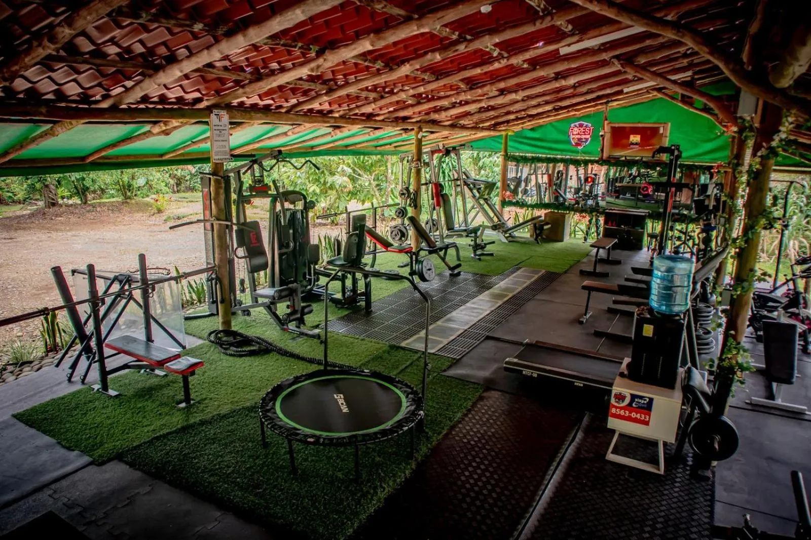 Fitness centre/facilities in Hotel del Bosque