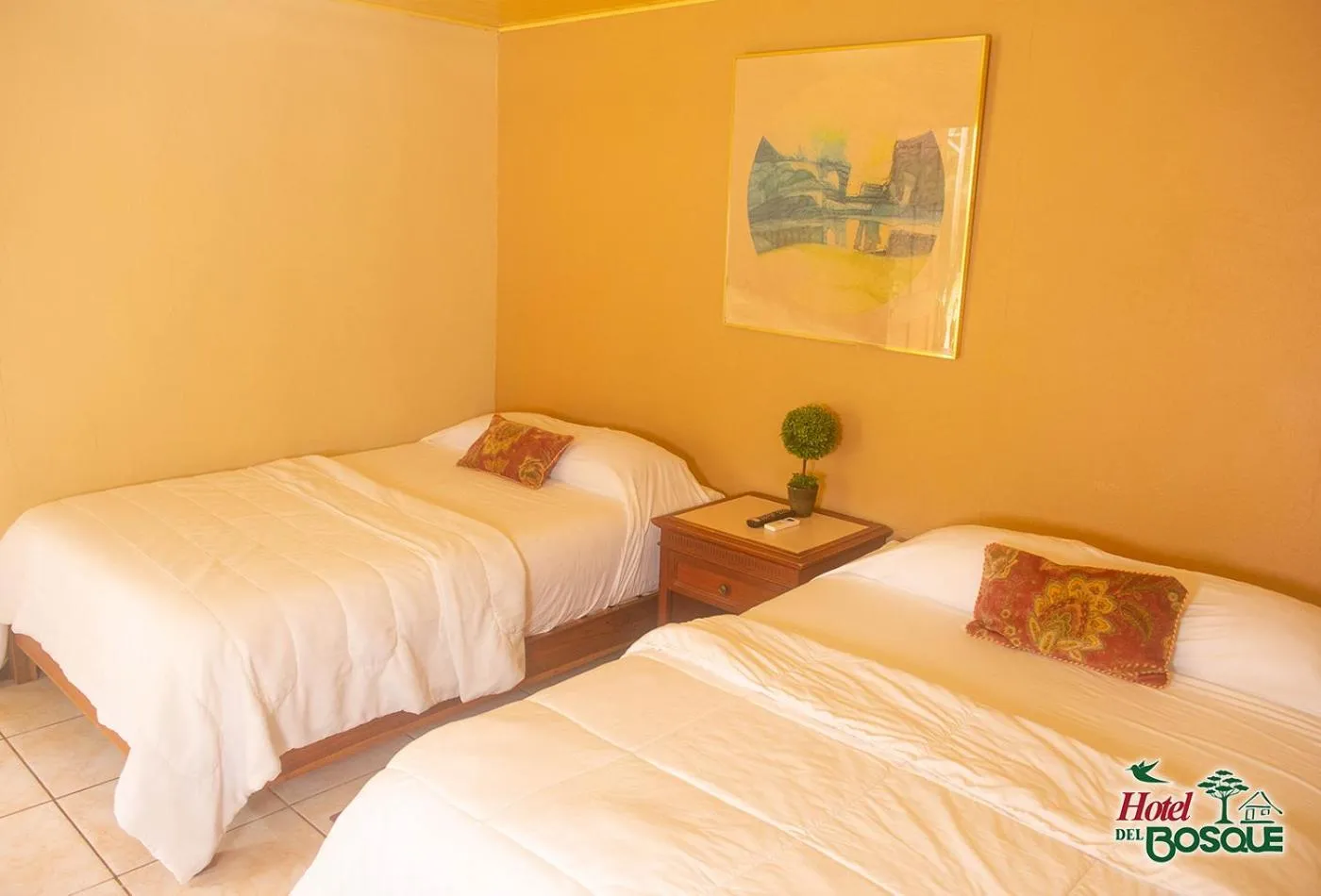 Bed in Hotel del Bosque