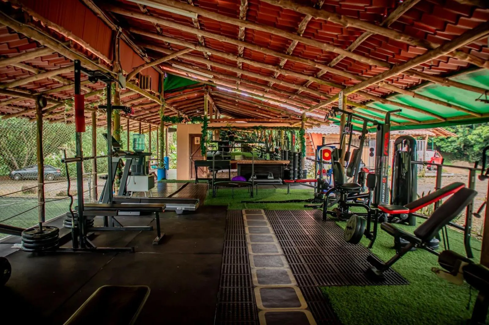 Fitness centre/facilities in Hotel del Bosque
