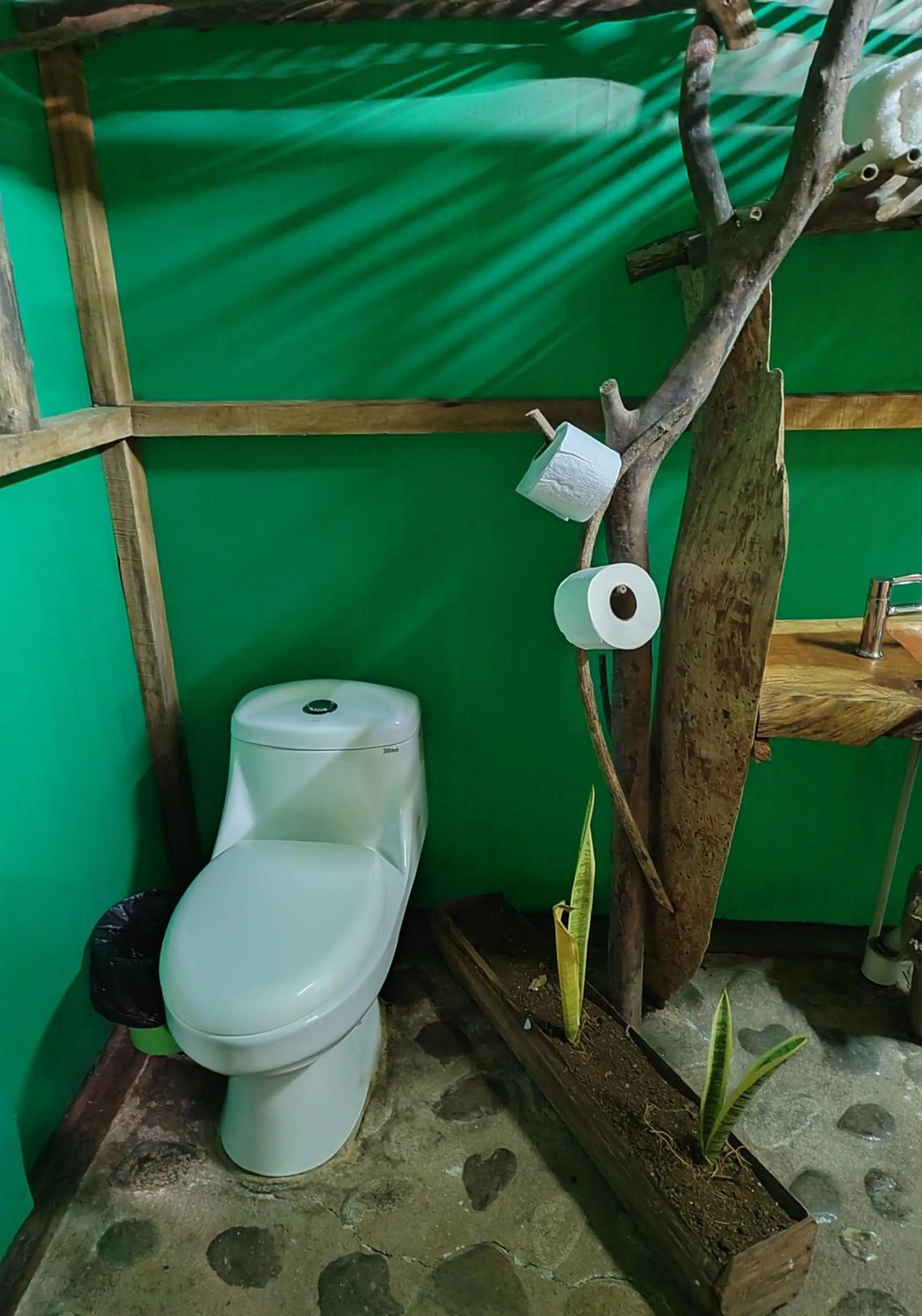 Toilet in Hotel del Bosque