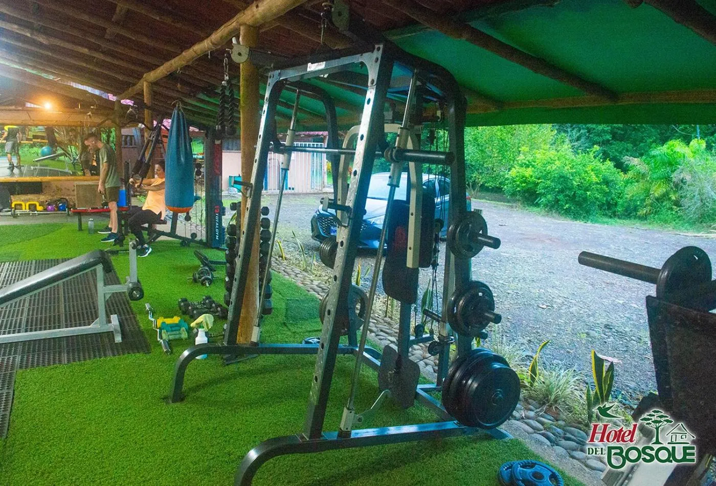 Fitness centre/facilities in Hotel del Bosque