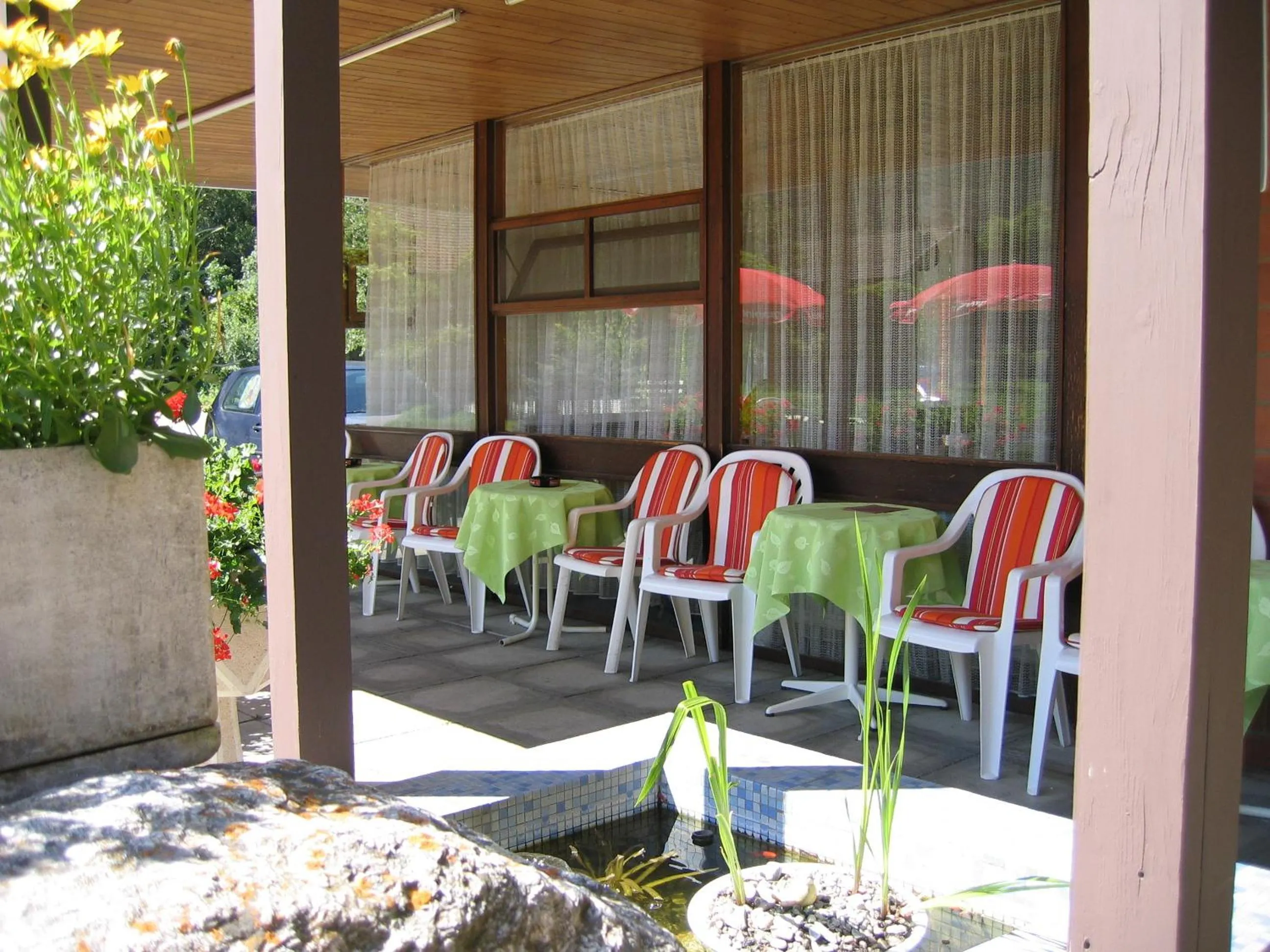 Balcony/Terrace in Hotel Garni Simplon