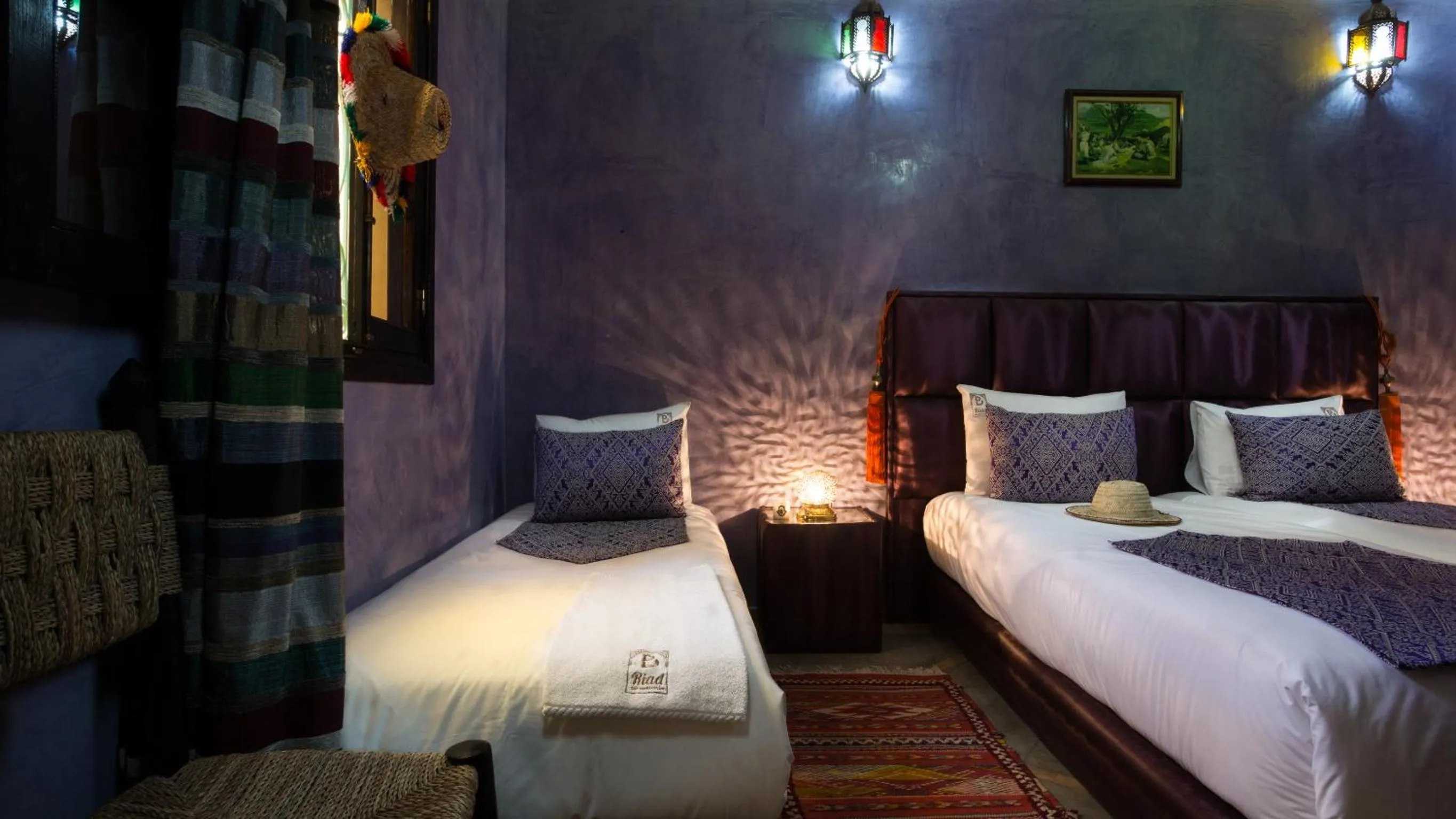 Staff, Bed in Riad Dar Benbrahim