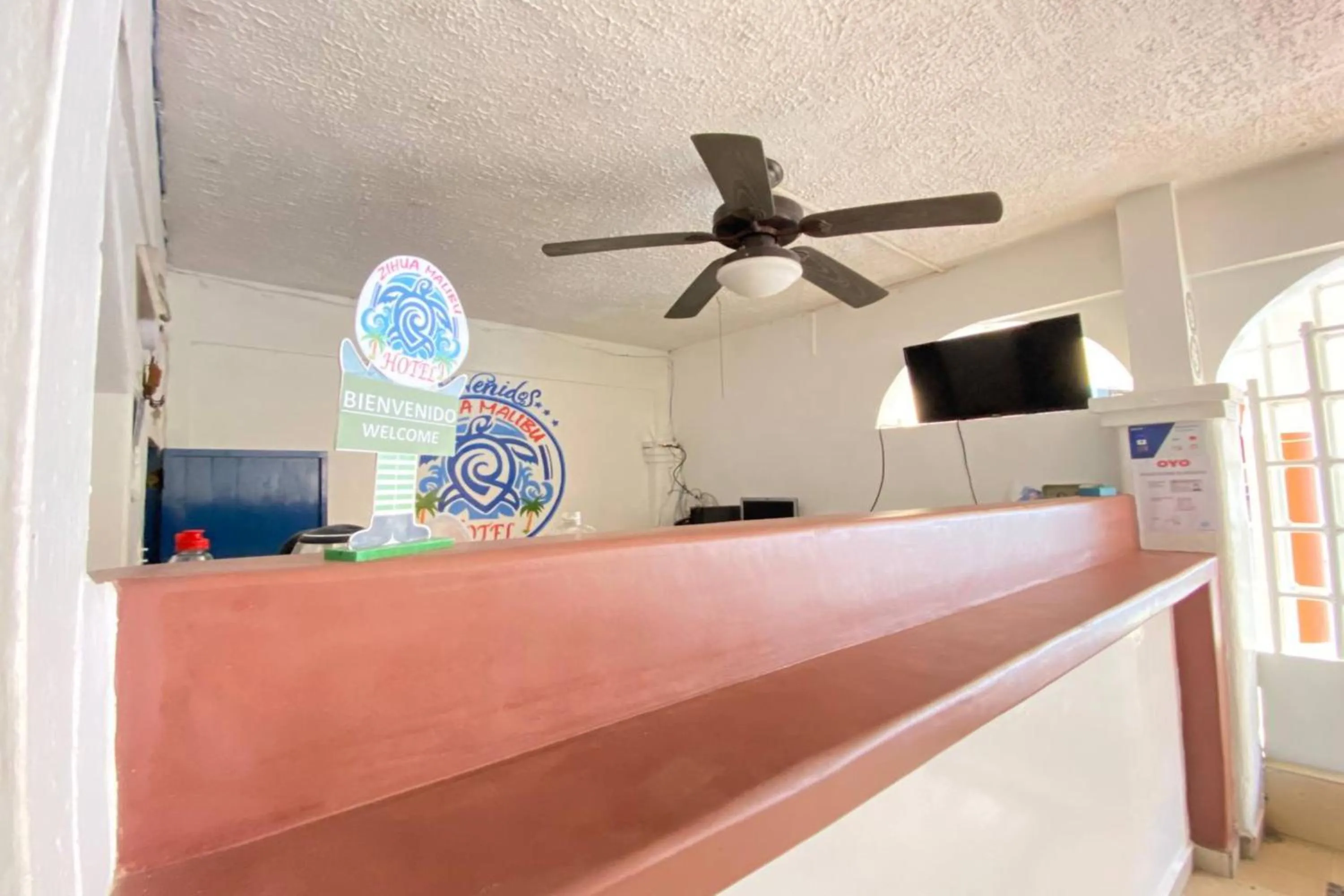 Lobby or reception in OYO Hotel Zihuatanejo Malibu