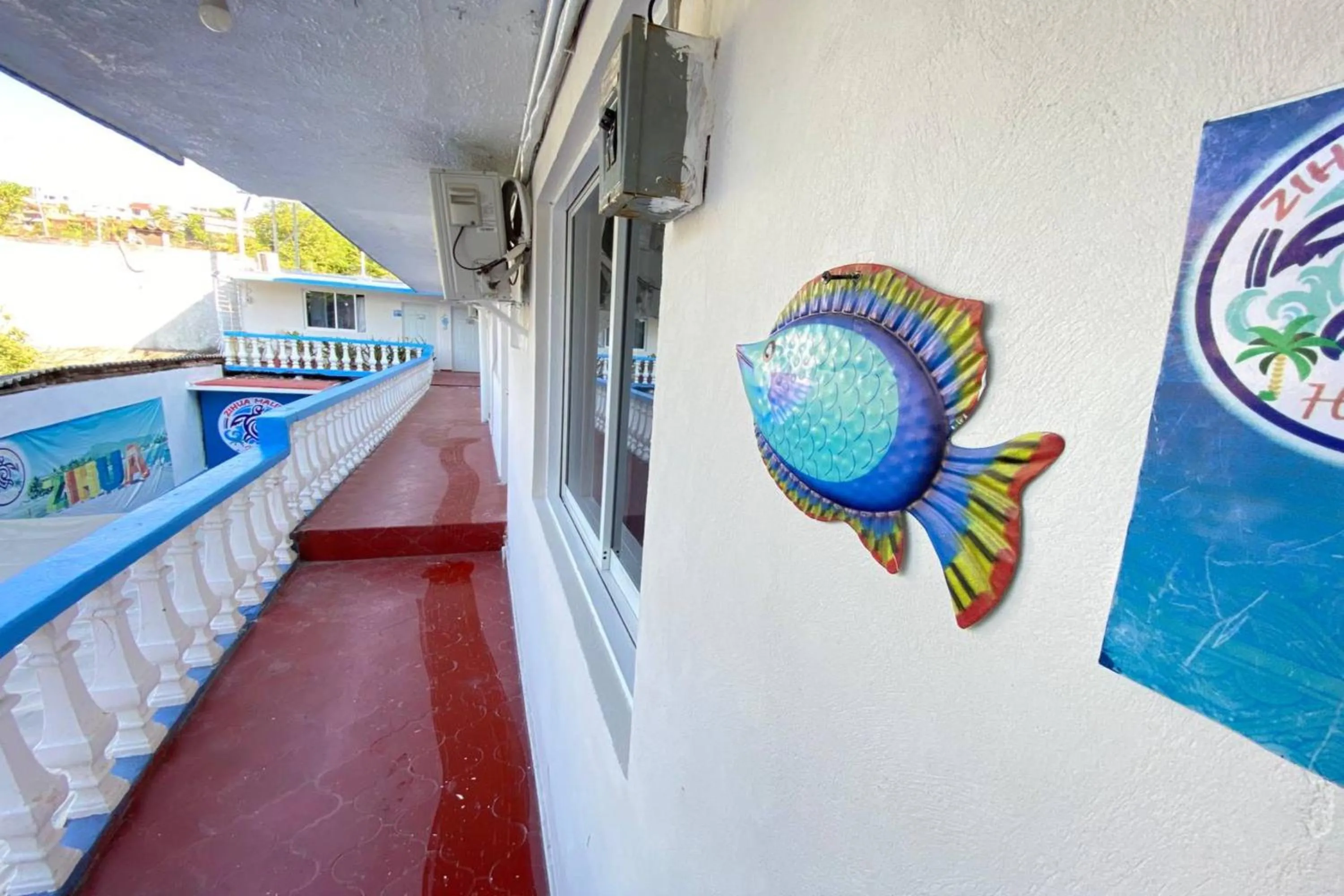 Balcony/Terrace in OYO Hotel Zihuatanejo Malibu