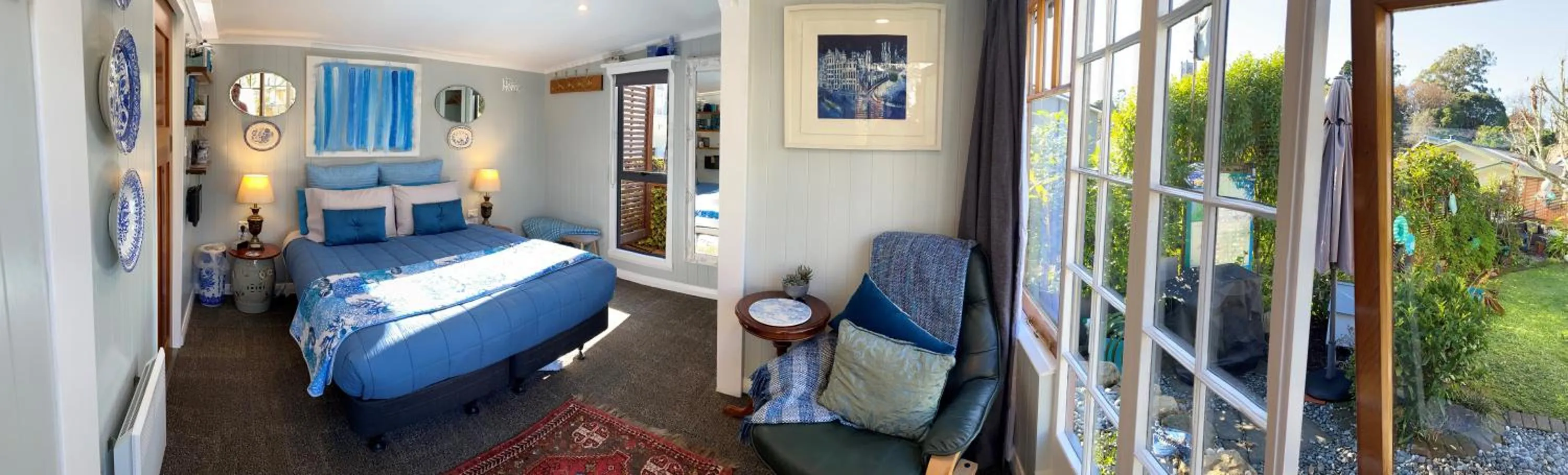 Property building, Bed in Ah House City B&B Nelson