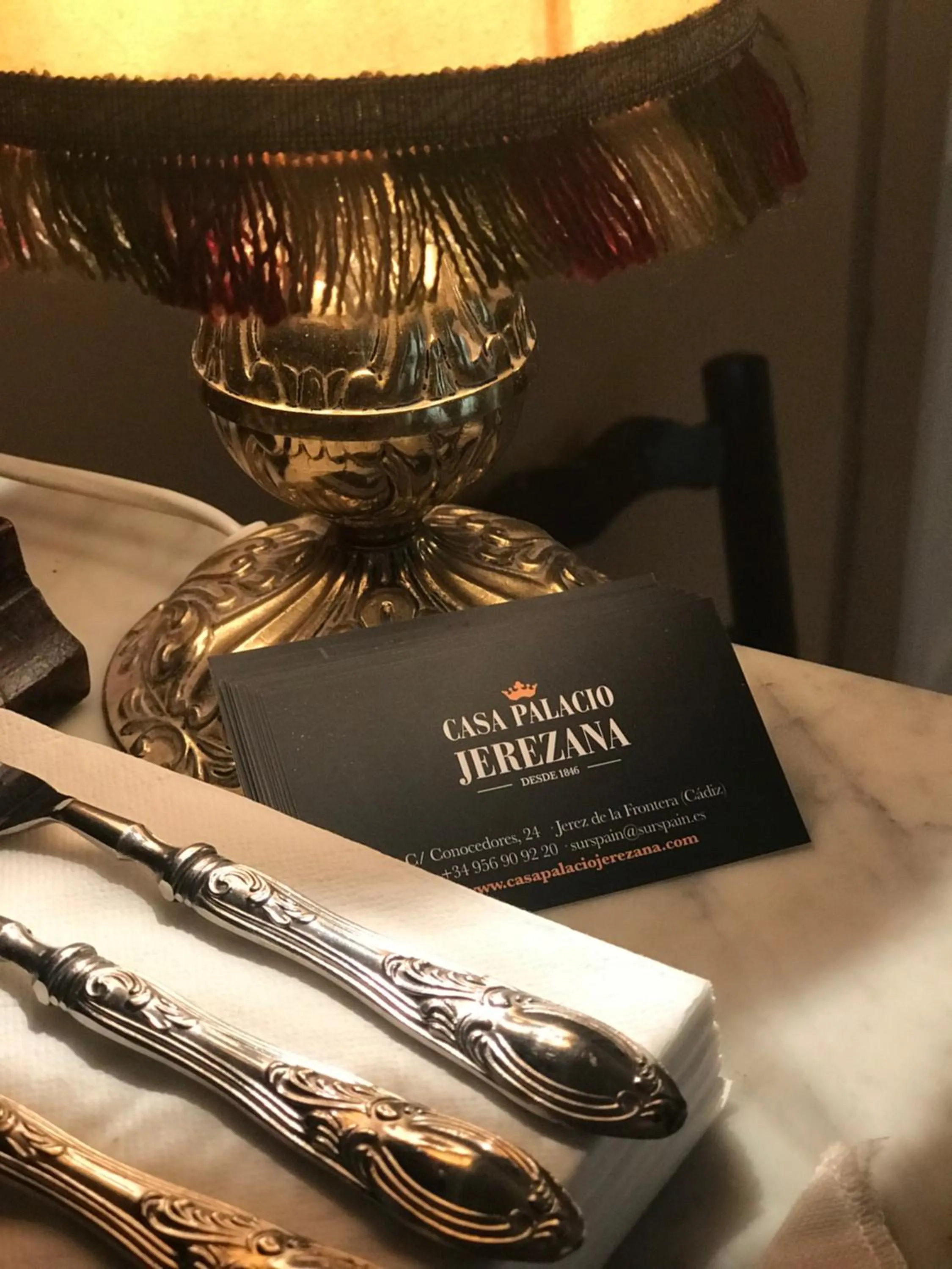 Decorative detail in Casa Palacio Jerezana