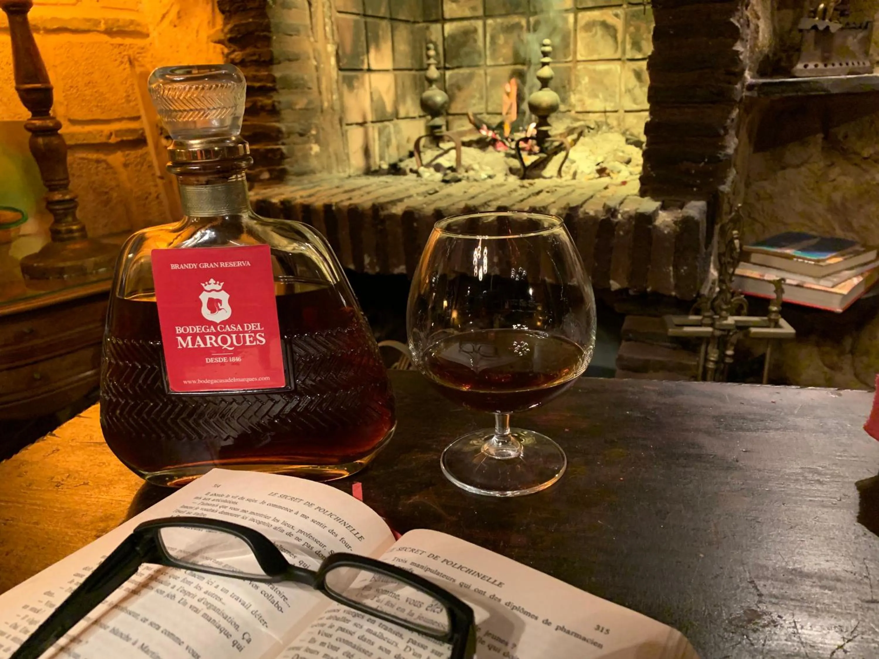 Alcoholic drinks in Casa Palacio Jerezana