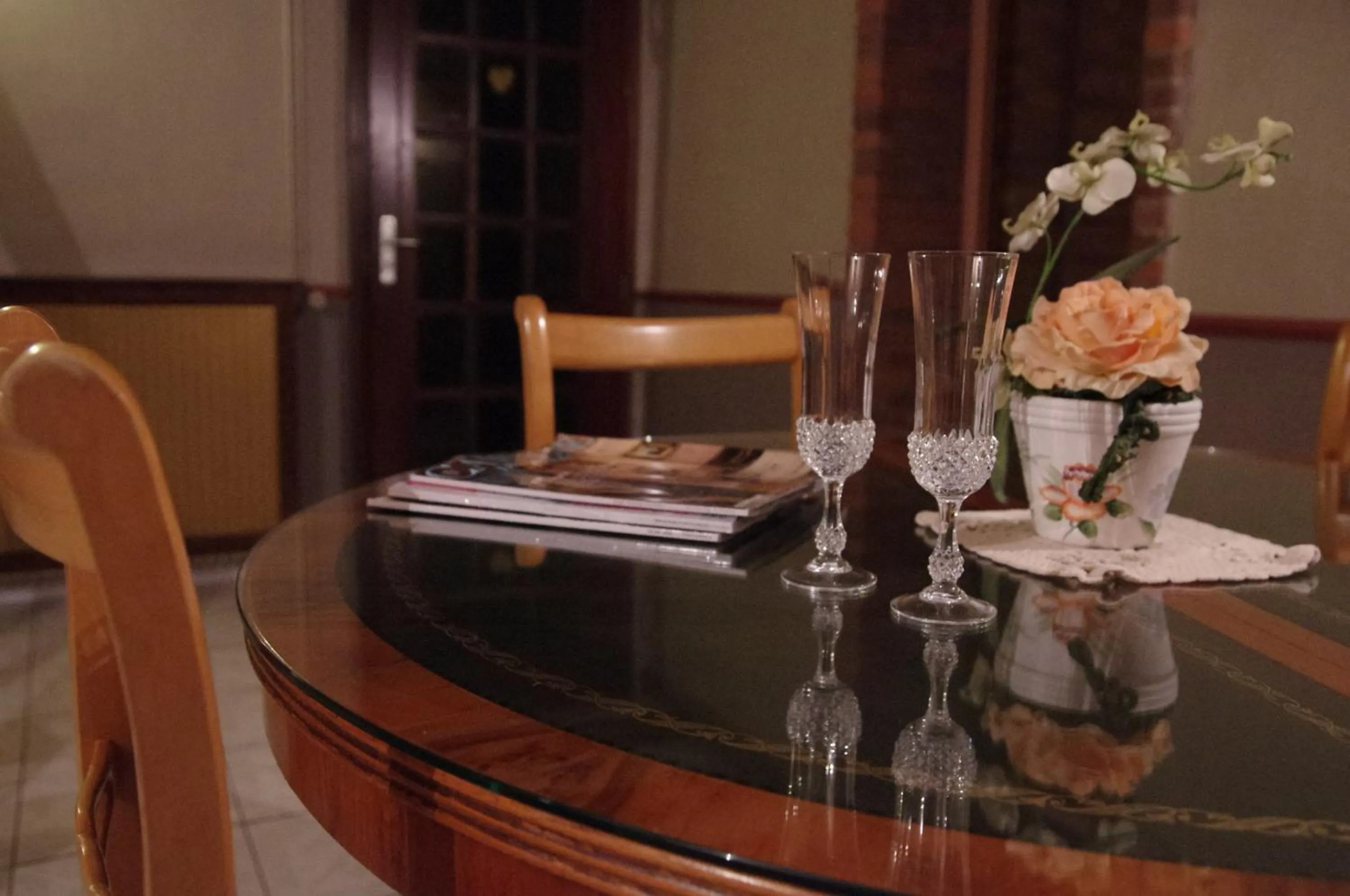 Dining area in La Commanderie