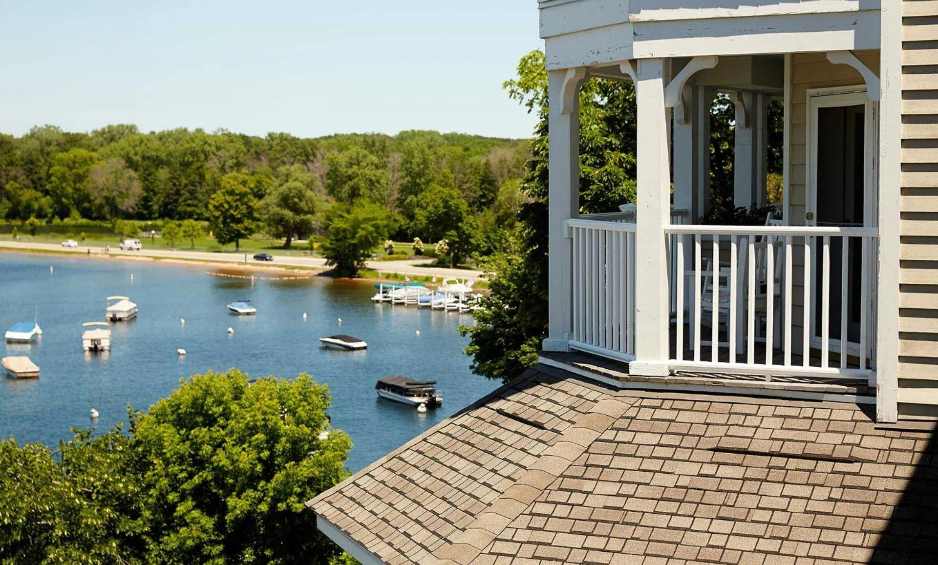 Lake view in The Geneva Inn