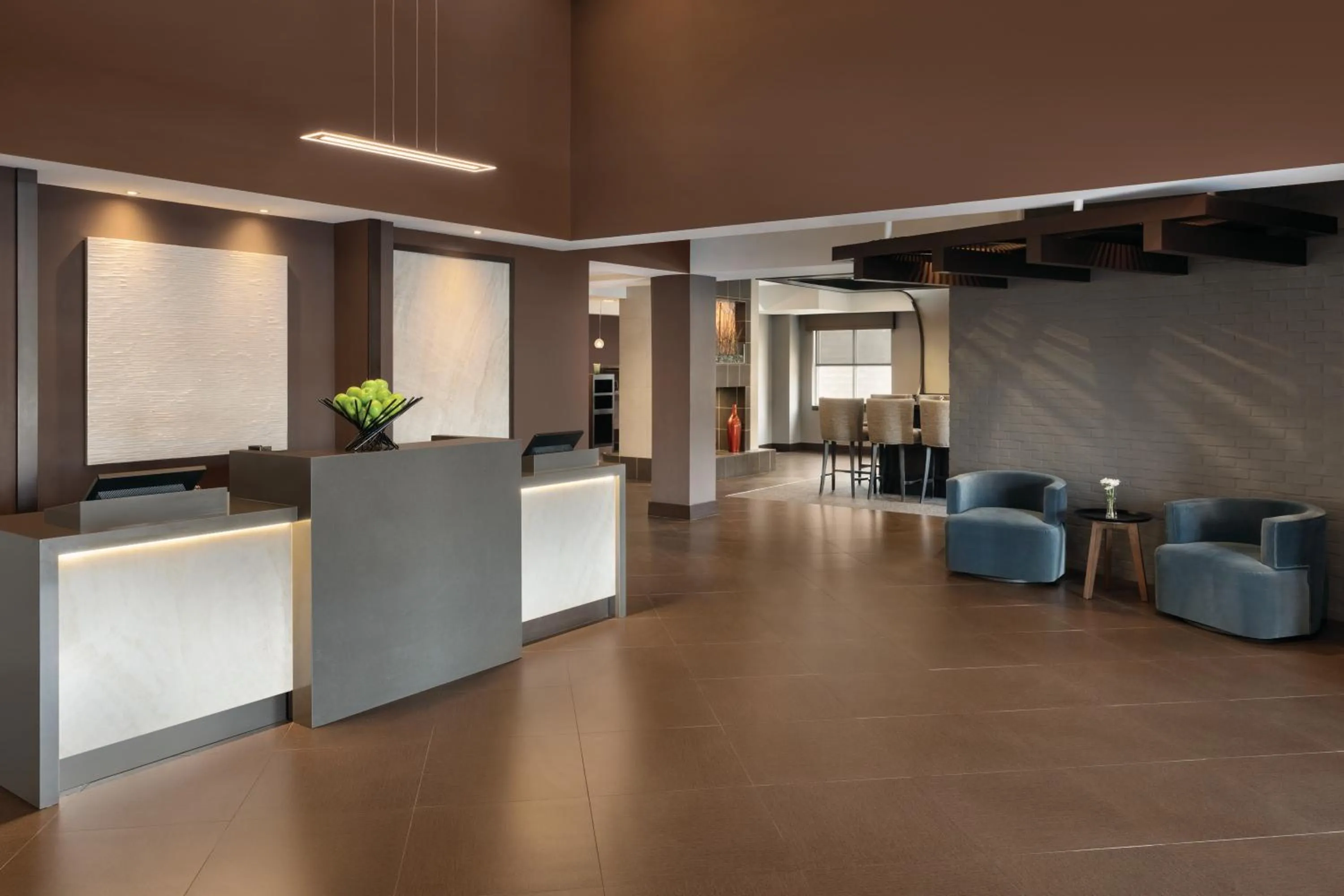 Lobby or reception in Hyatt Place Philadelphia/ King of Prussia