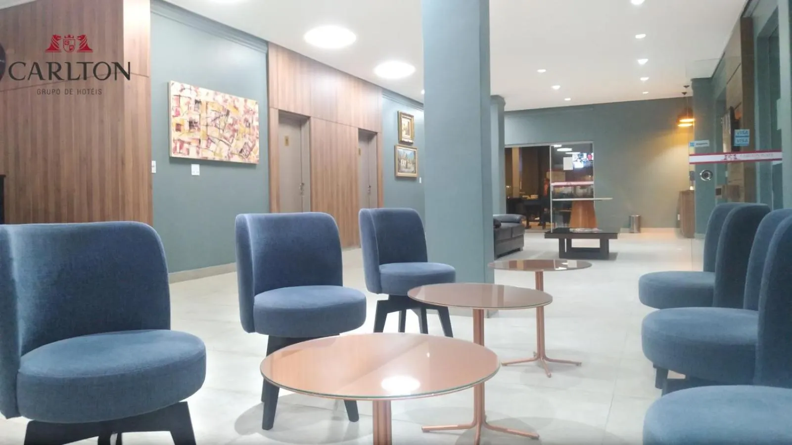 Lobby or reception in Italian Palace Hotel Rede Carlton